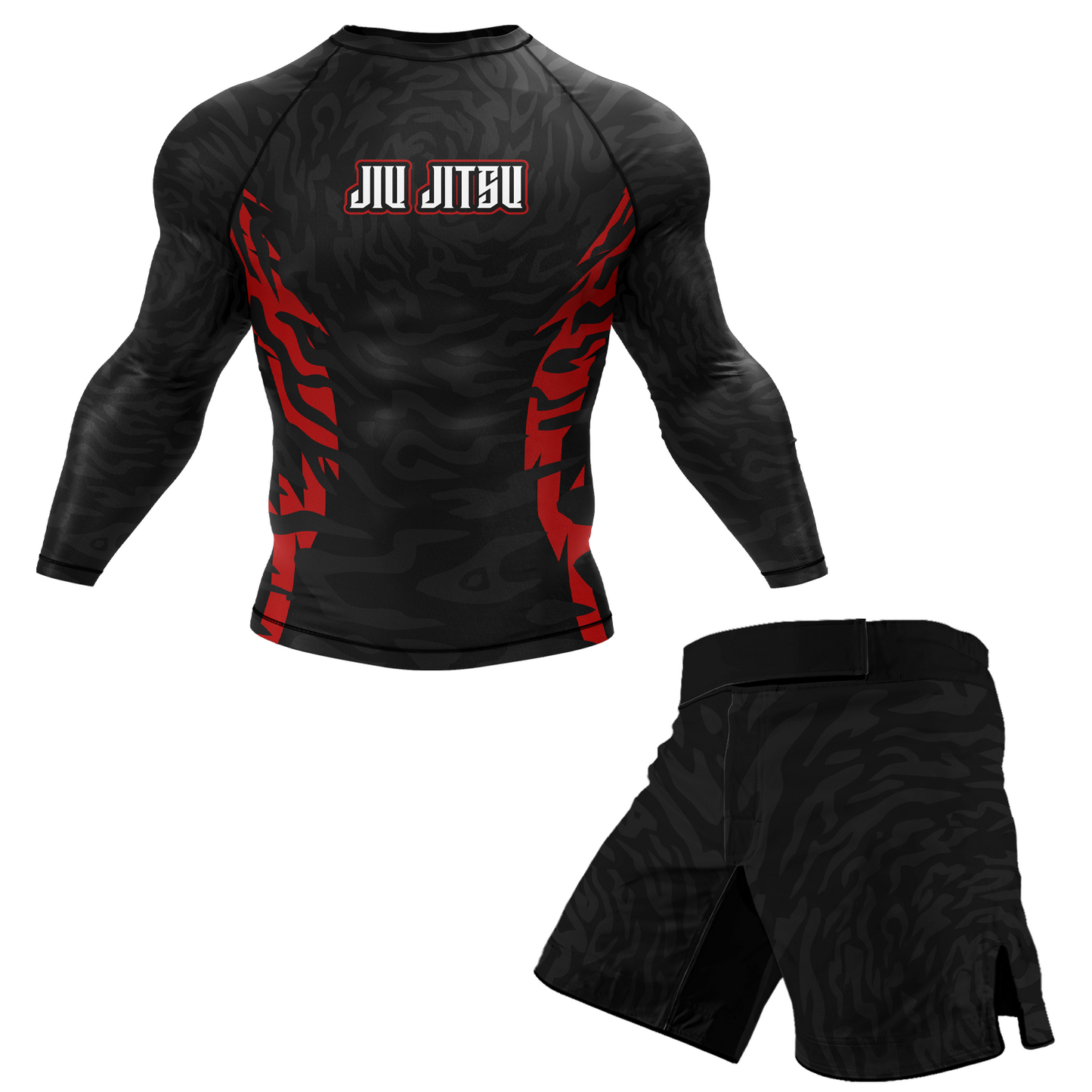 Jiu Jitsu Ranked BJJ Rash Guard