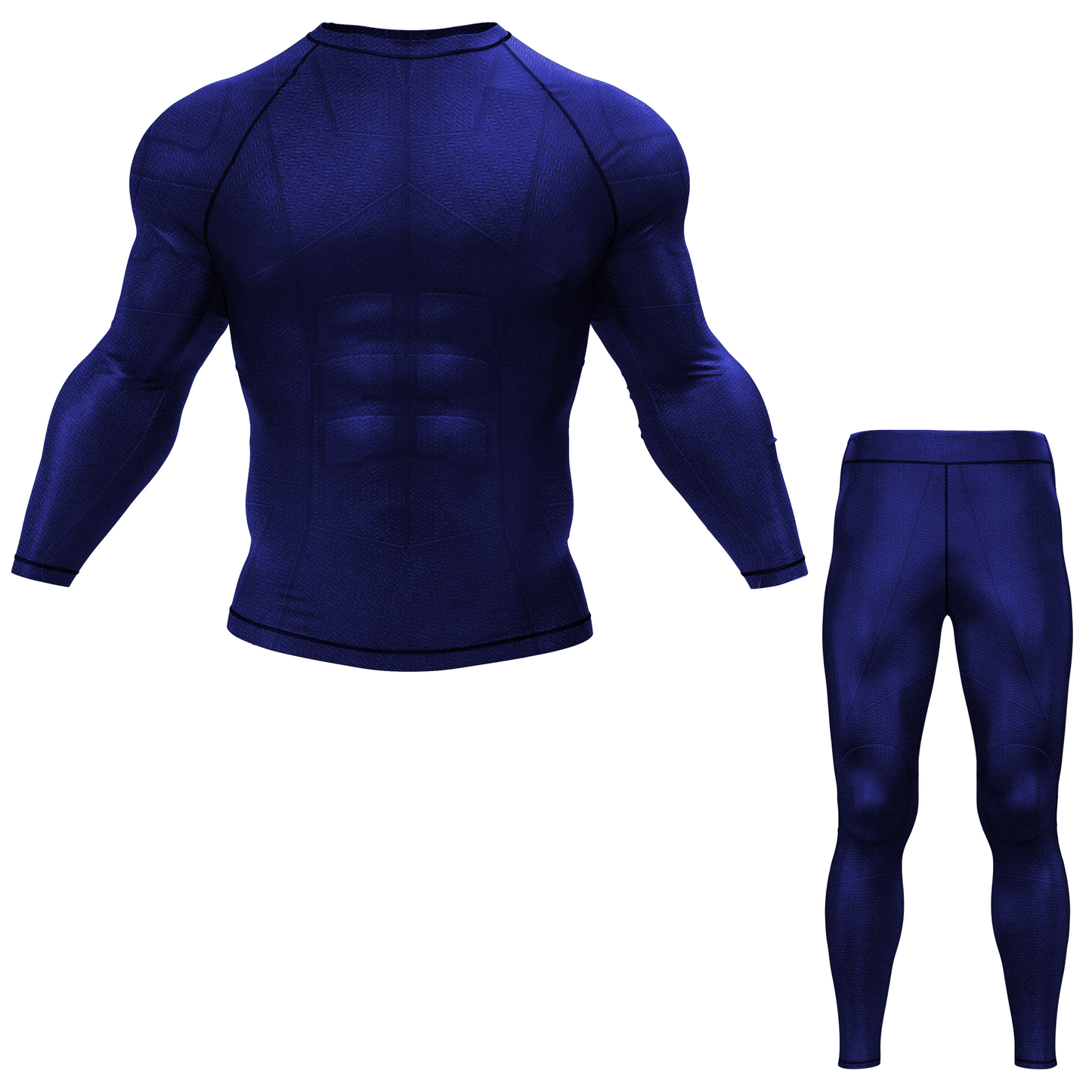 Camiseta de protección contra erupciones de BJJ Essential en color azul
