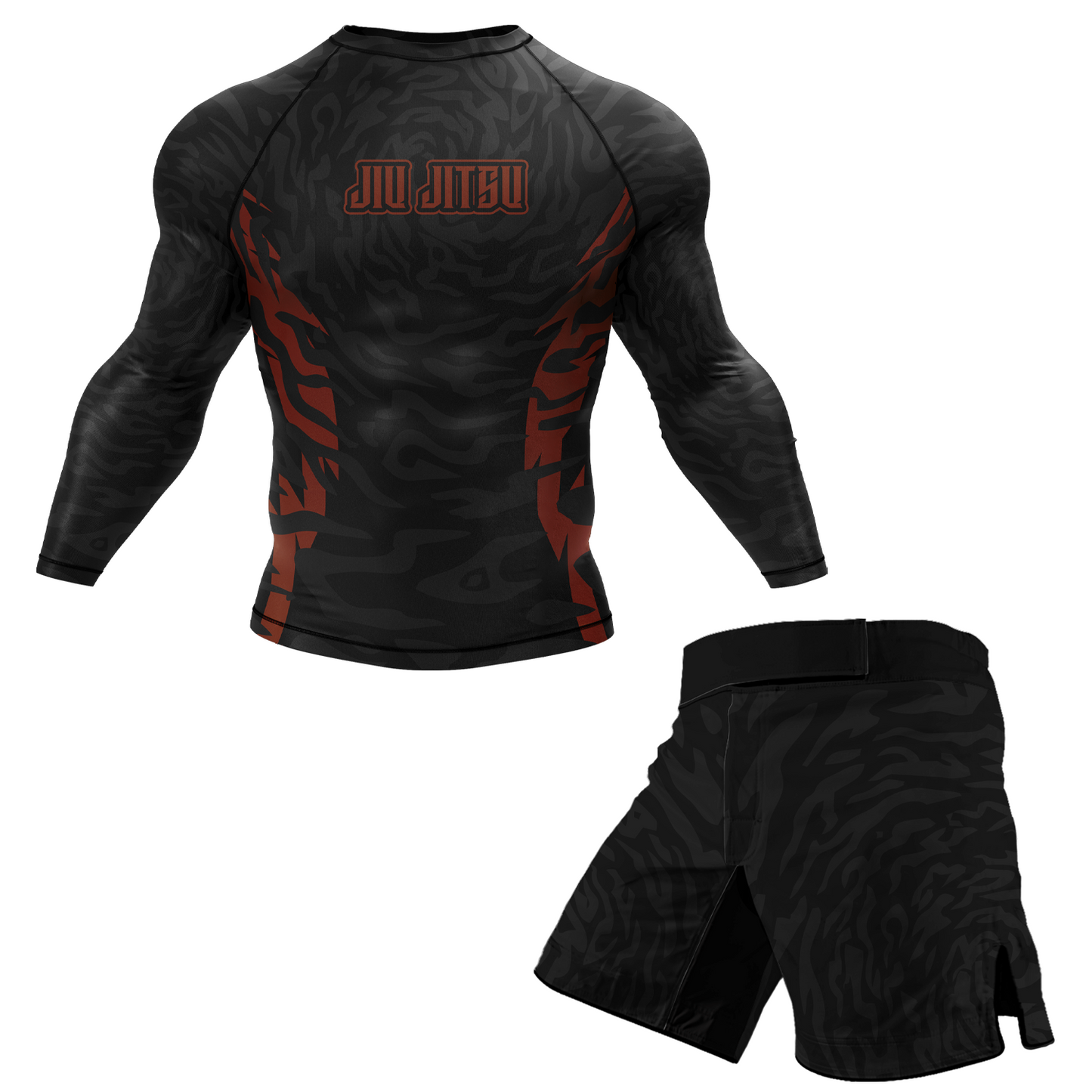 Jiu Jitsu Ranked BJJ Rash Guard