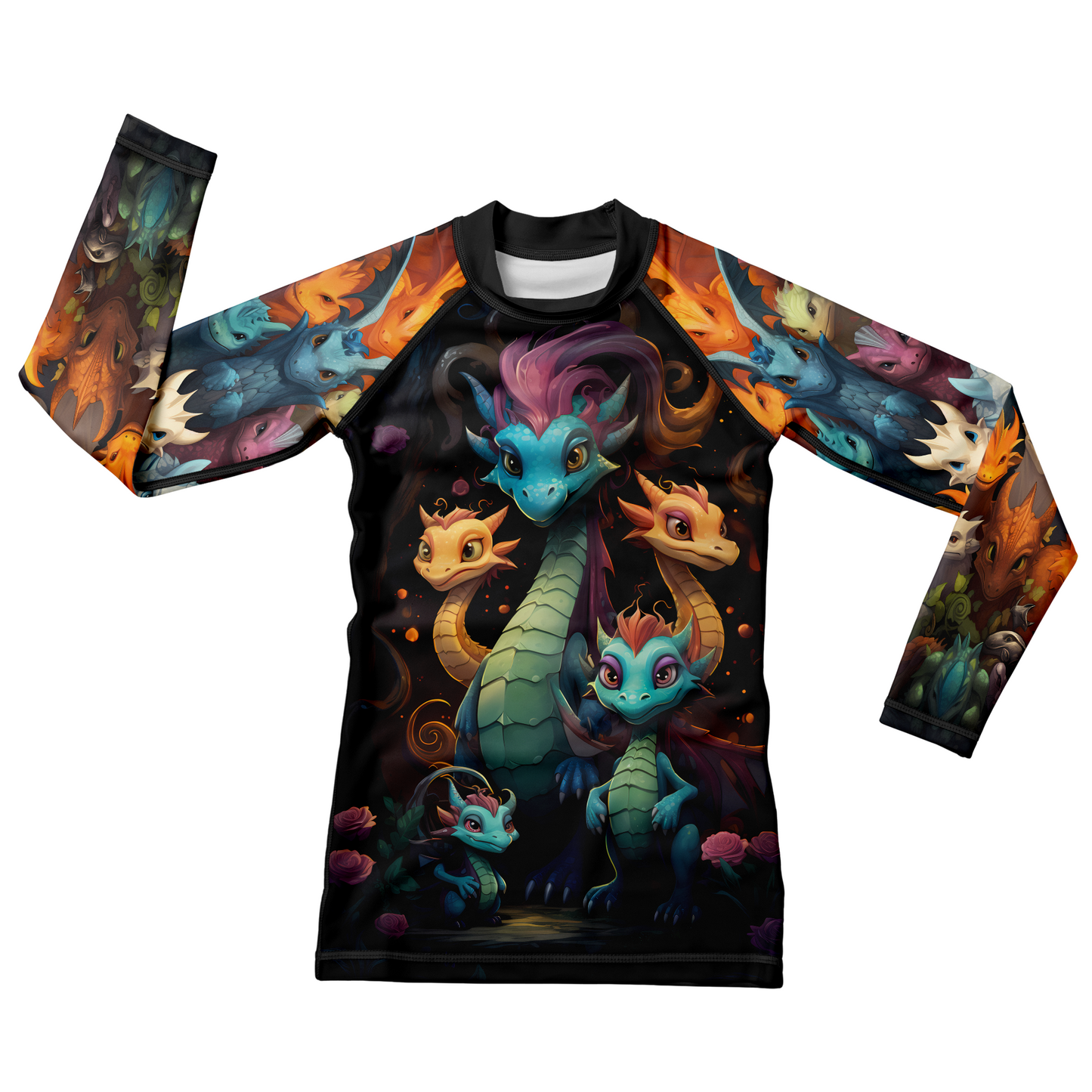 Dragon Kids BJJ Rash Guard
