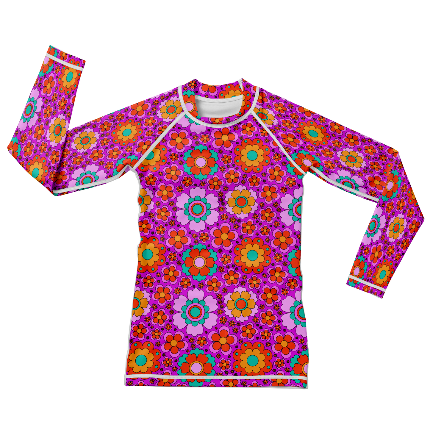 Daisy Kids BJJ Rash Guard