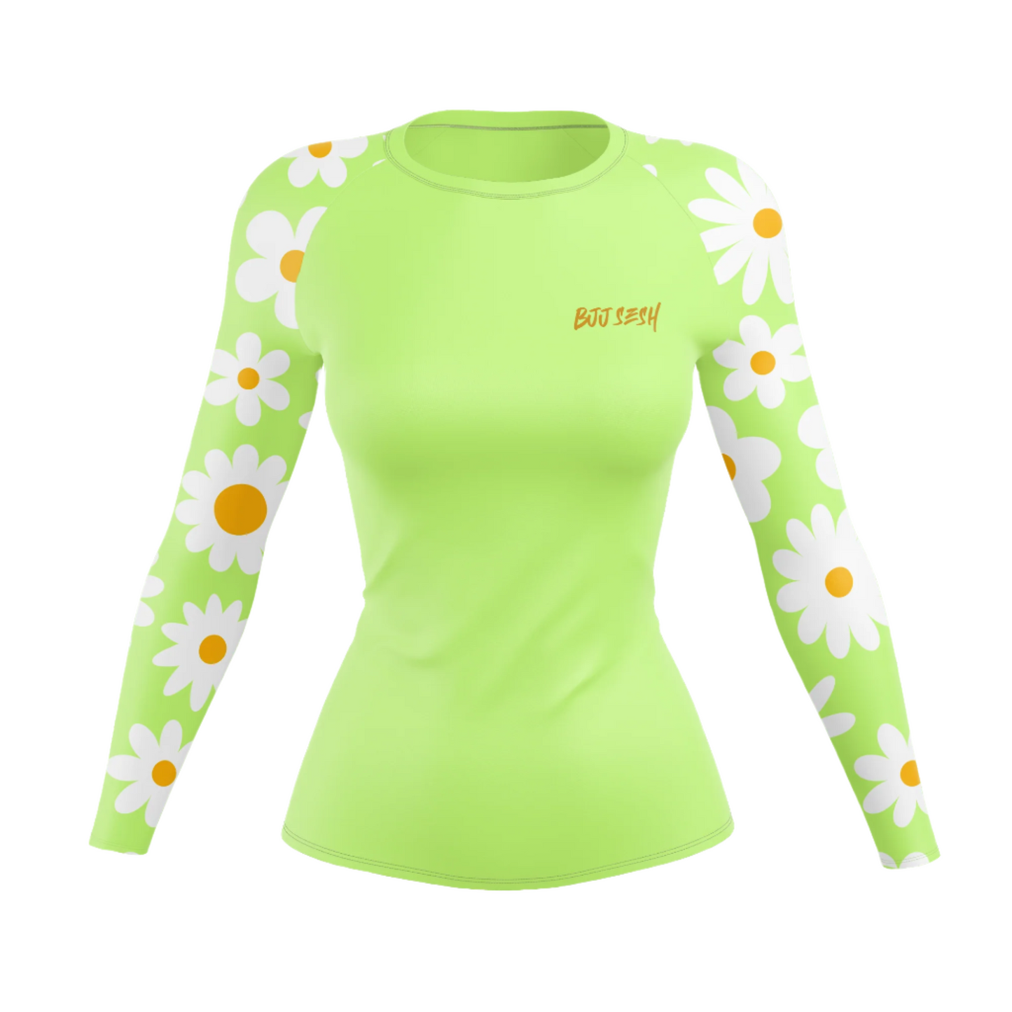 Camiseta de protección contra erupciones de BJJ para mujer Blossom