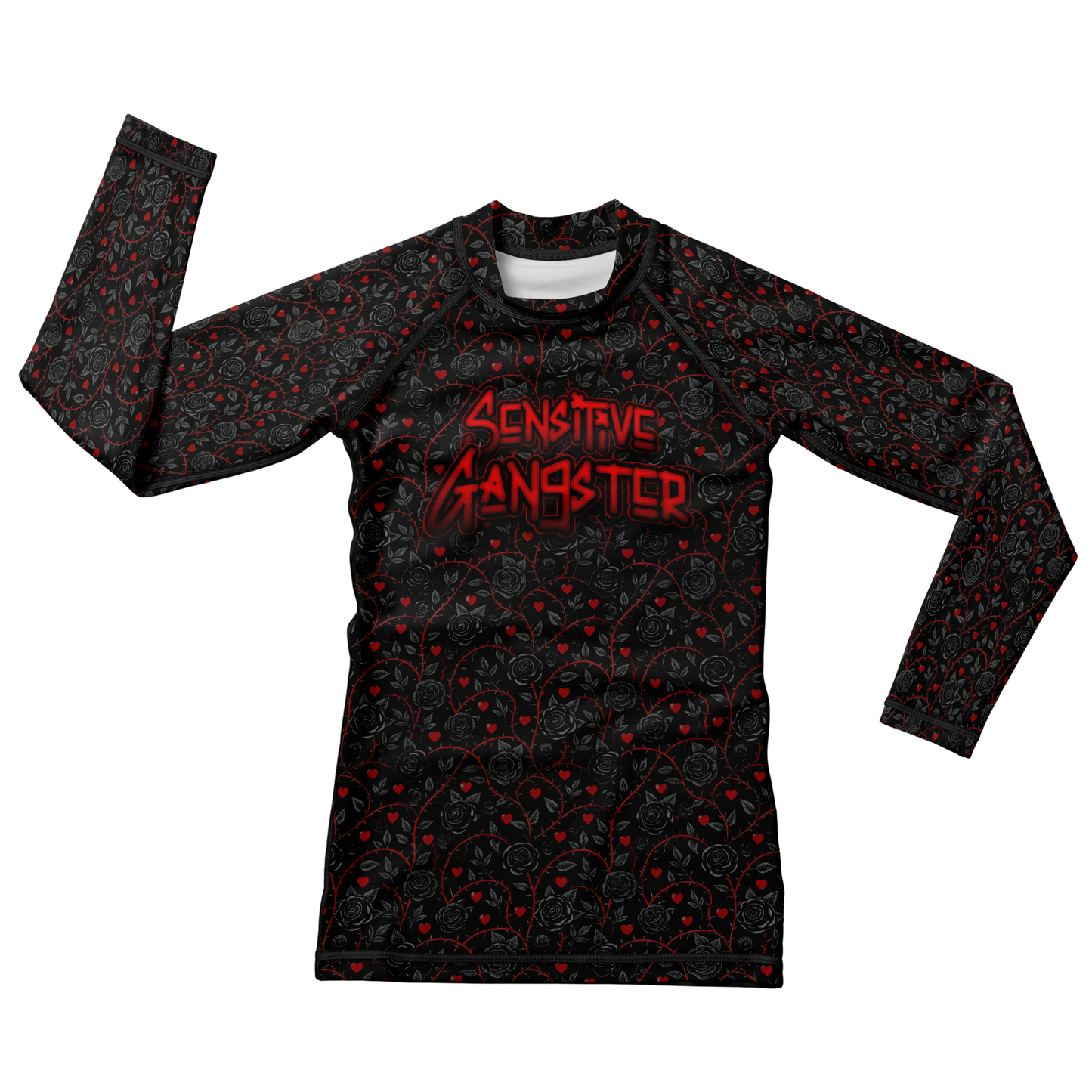 Sensitive Gangster Kids BJJ Rash Guard
