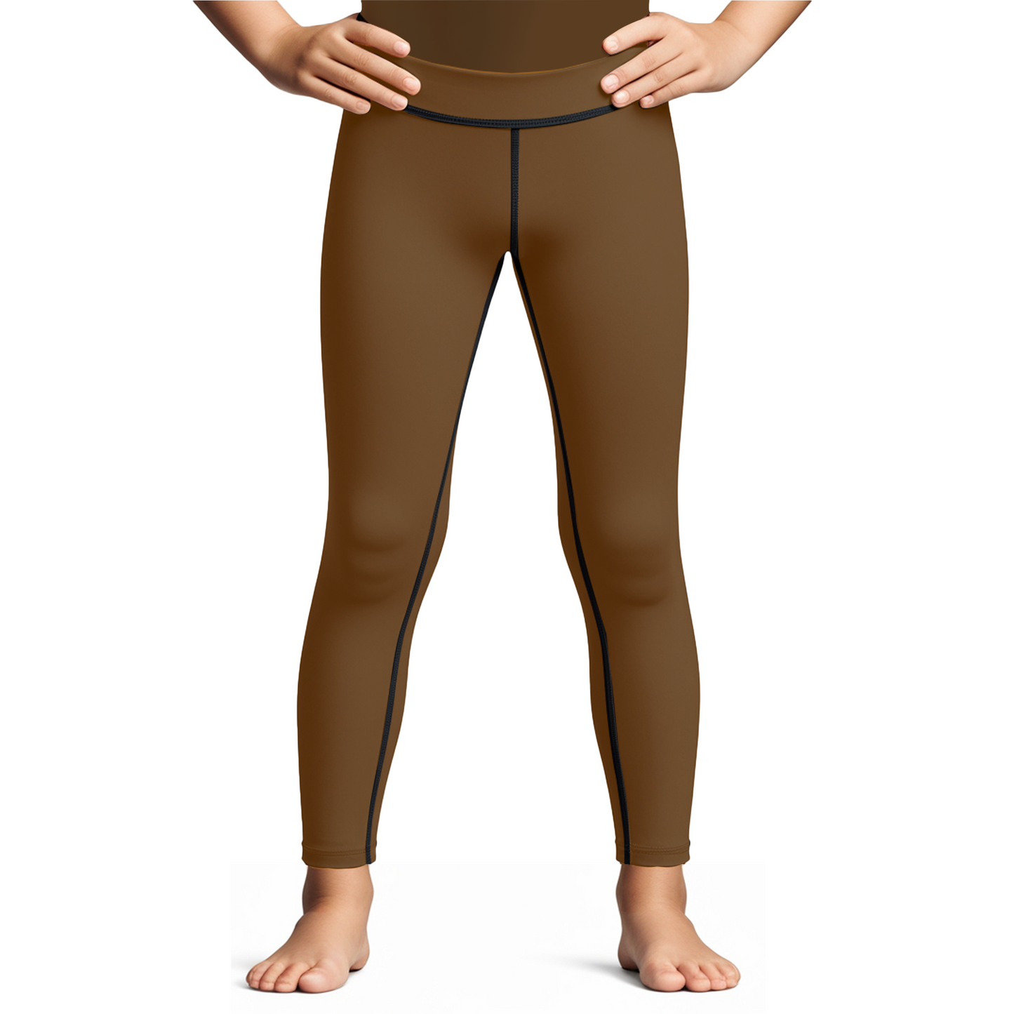 Mocha Kids BJJ Spats