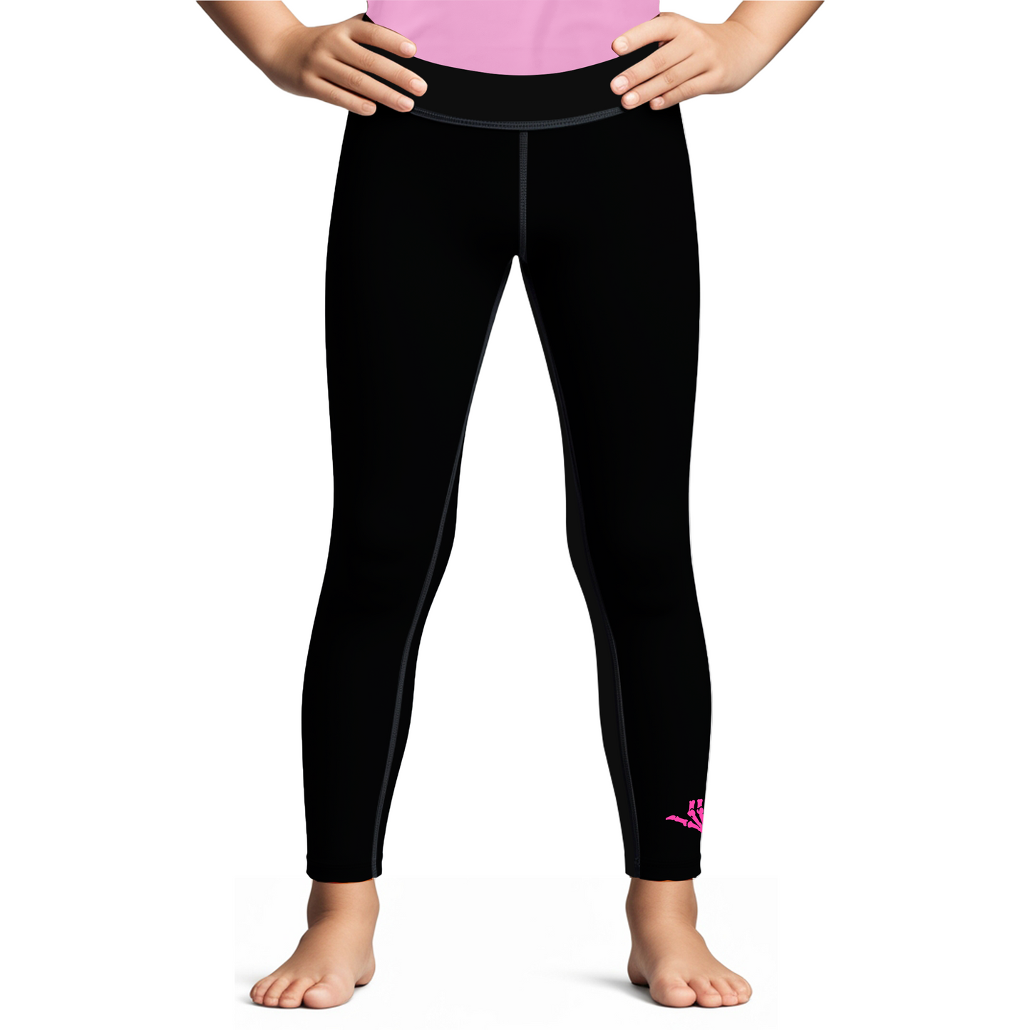 Jiu Jitsu Hair Don't Care Kids BJJ Rash Guard