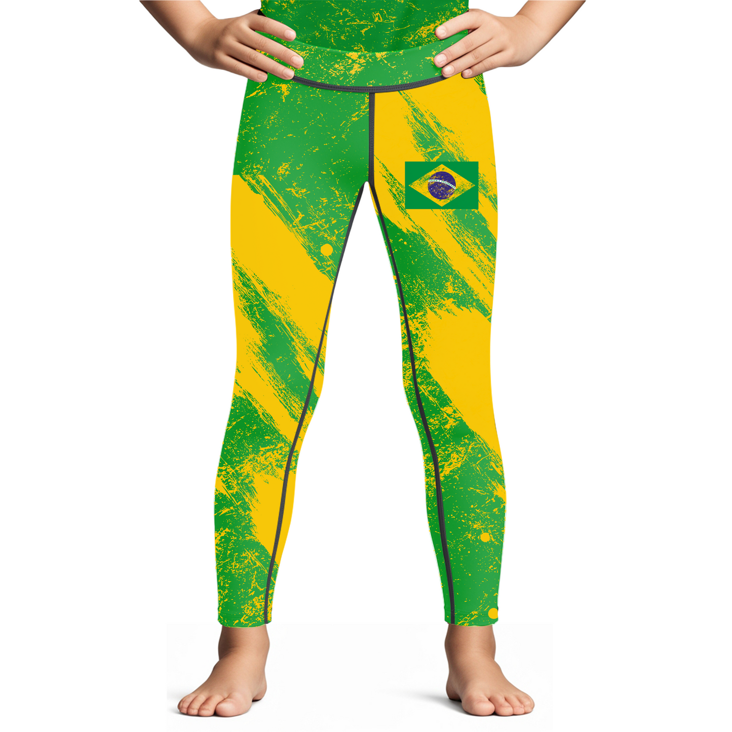 Brazil Kids BJJ Rash Guard