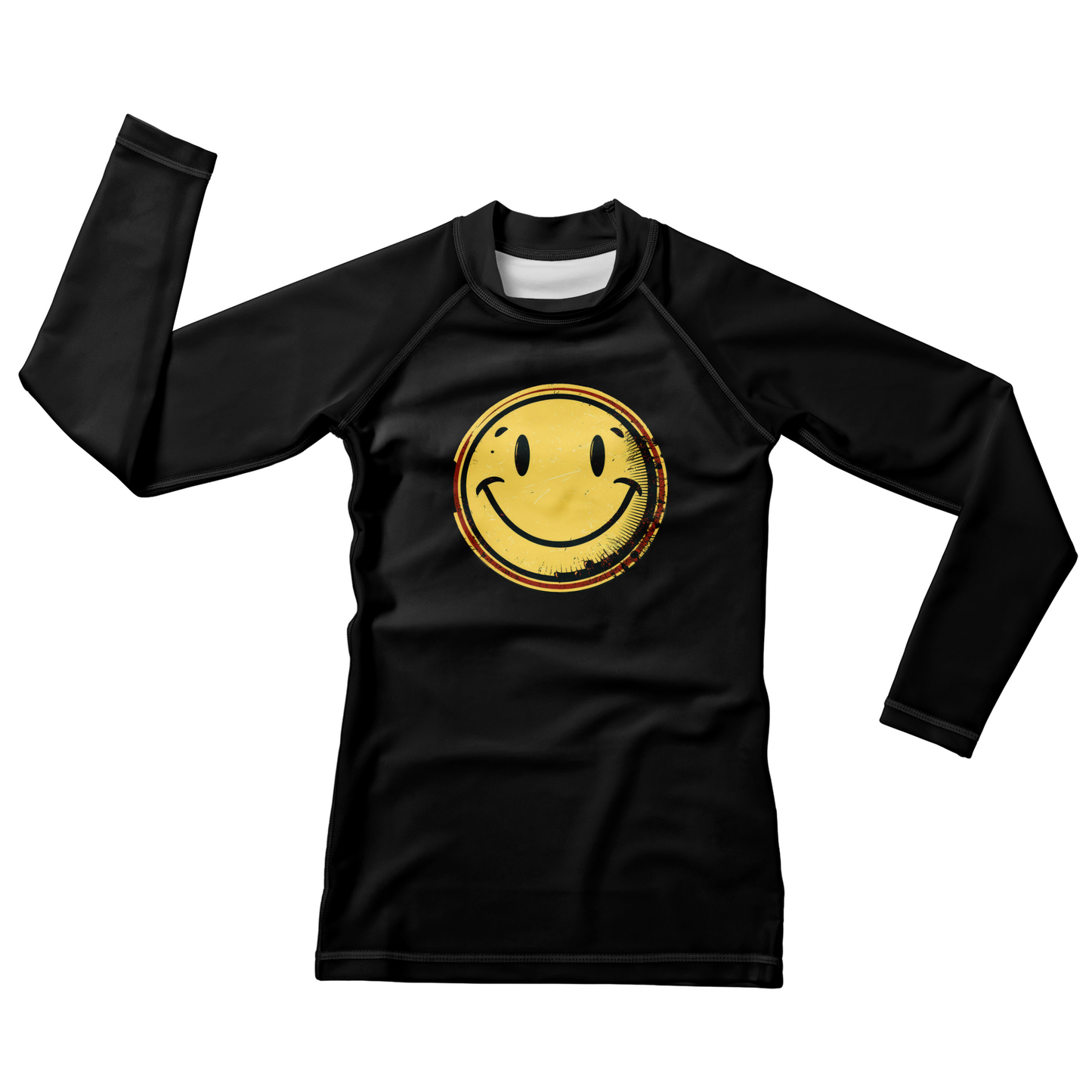 Smiley Kids BJJ Rash Guard