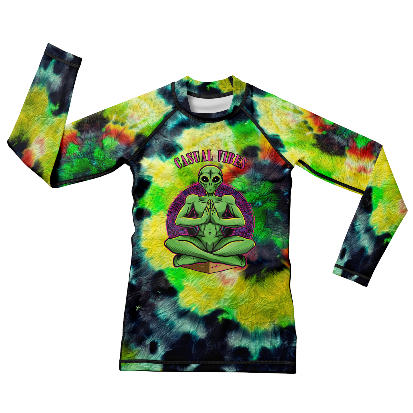 Casual Vibes Kids BJJ Rash Guard