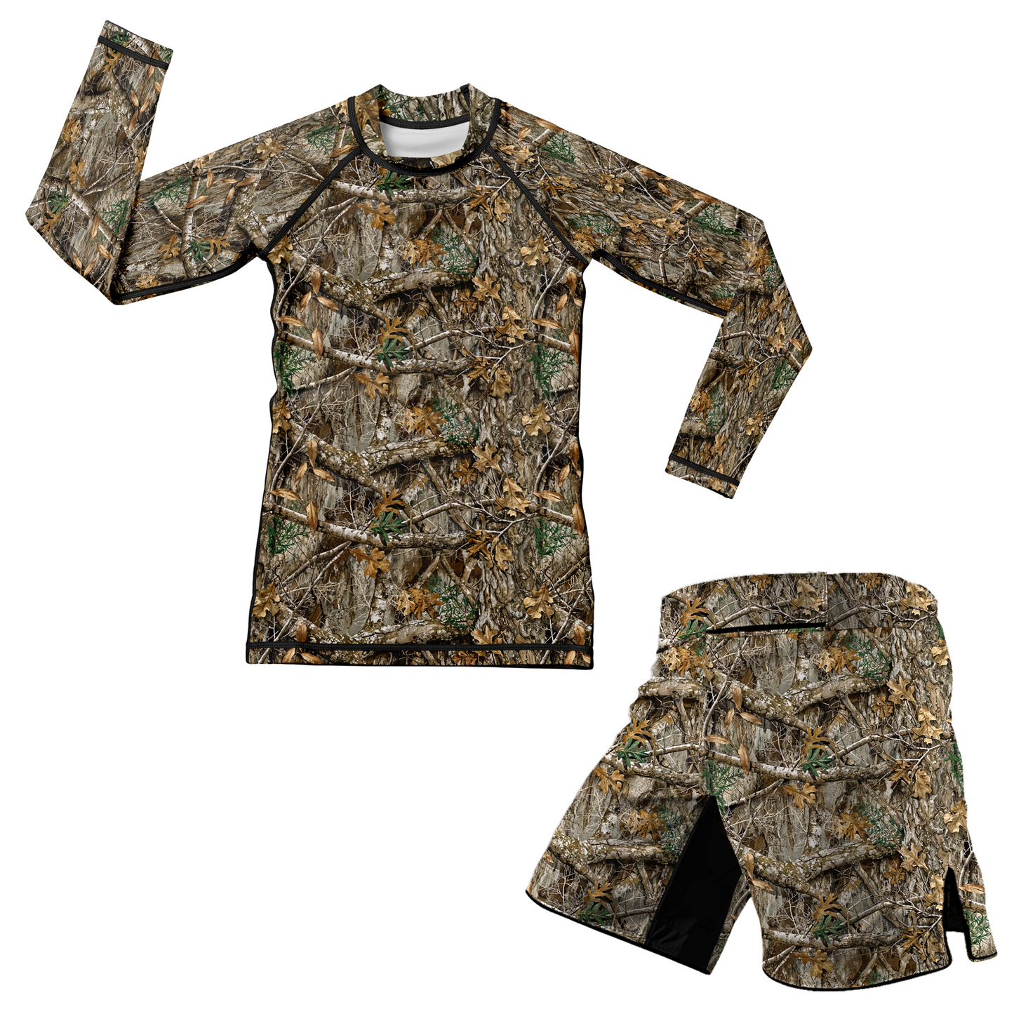 Camo Tree Kids BJJ/MMA Shorts