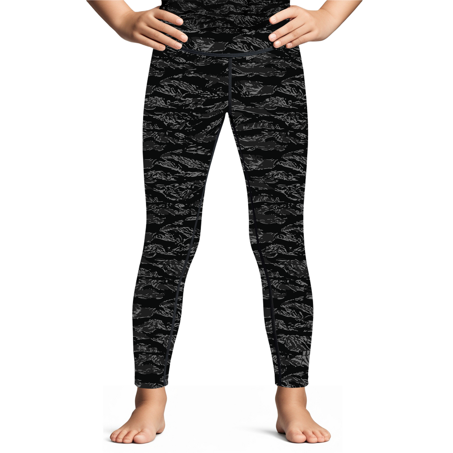 Night Tiger Kids BJJ Rash Guard