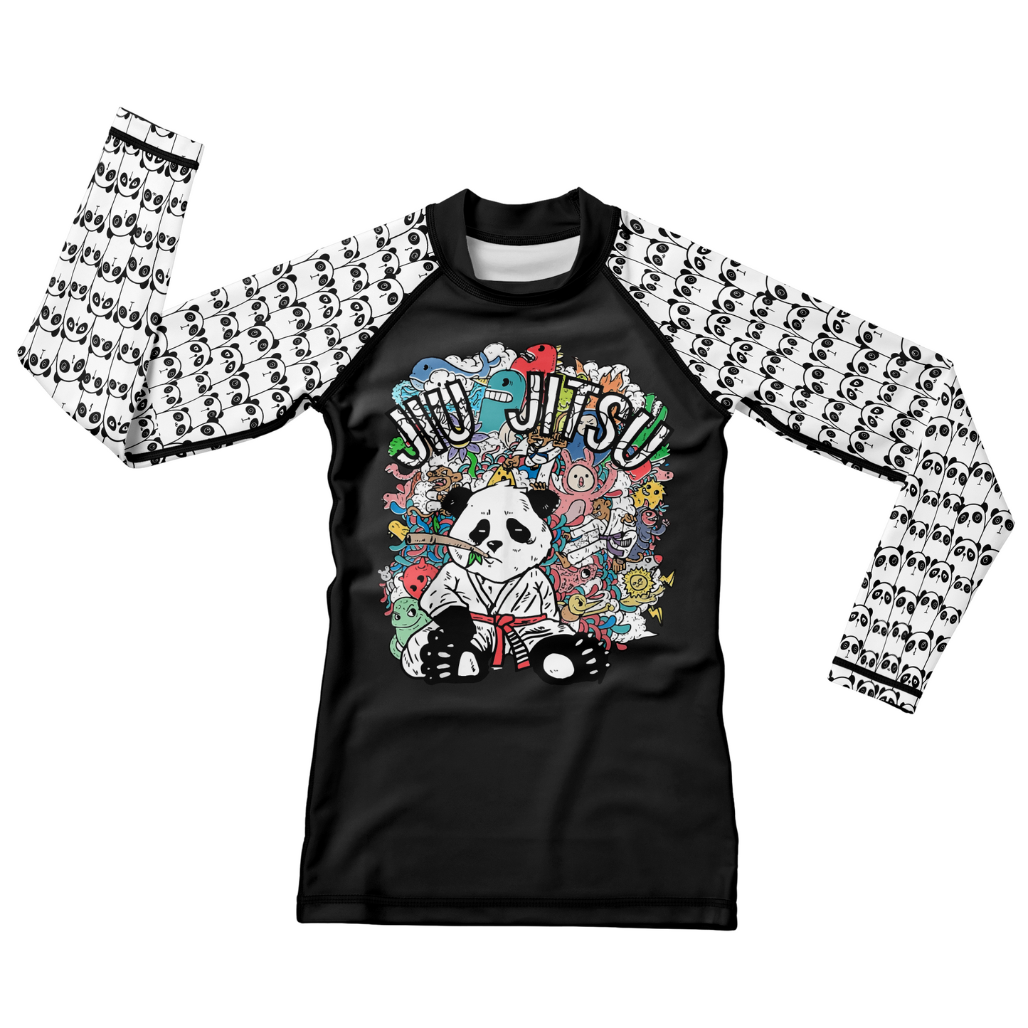 Panda Doodle Kids BJJ/MMA Shorts