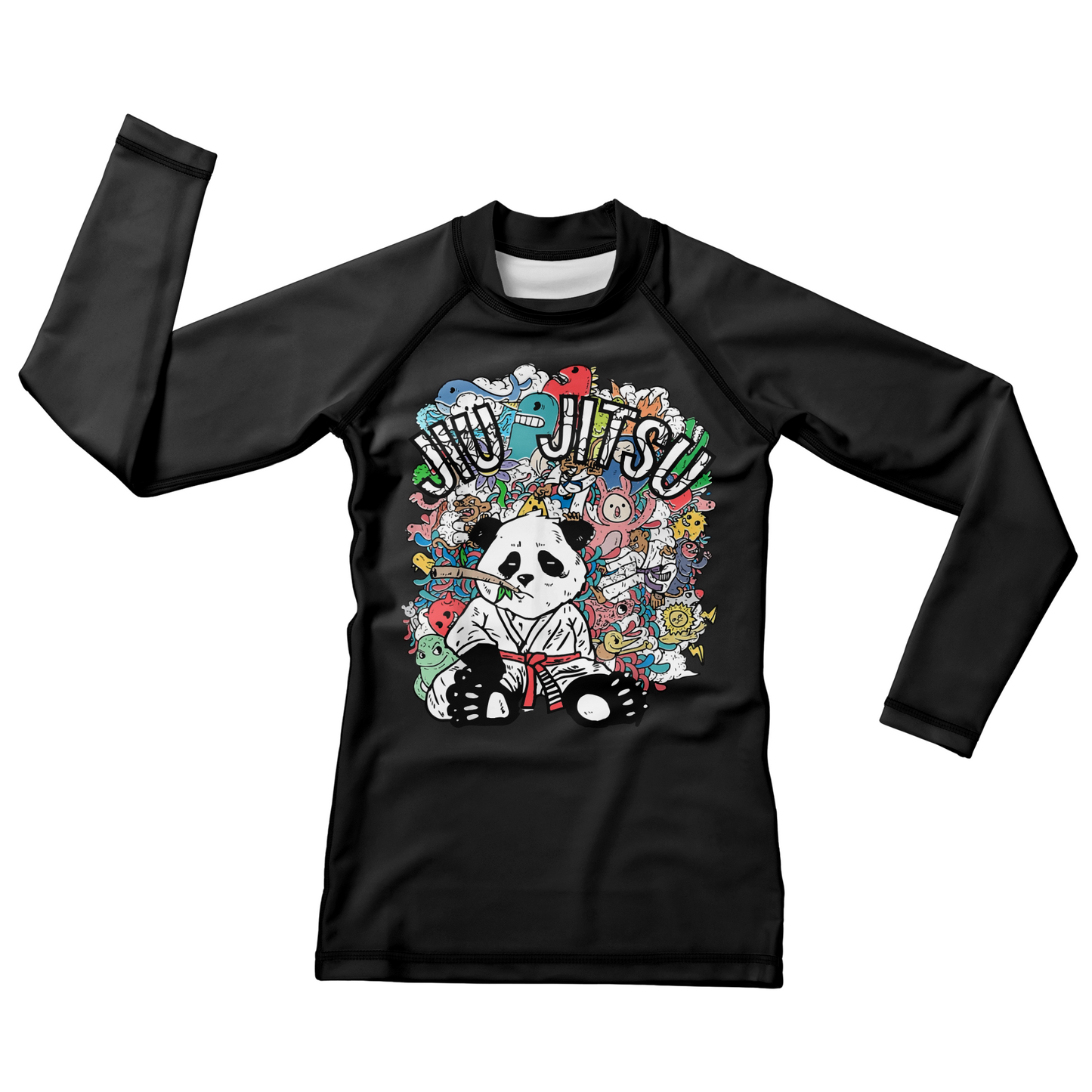 Panda Doodle Kids BJJ/MMA Shorts