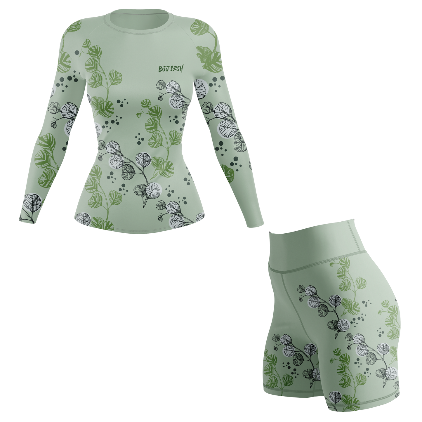 Camiseta de protección contra erupciones de BJJ para mujer de Plantita