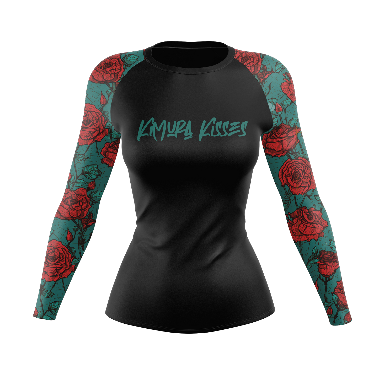Kimura besa la camiseta de BJJ para mujer