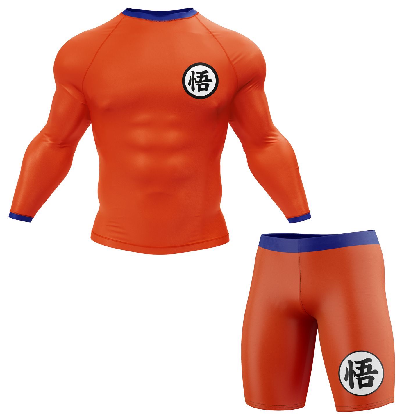 Camiseta de protección contra erupciones Kakarot BJJ de manga corta