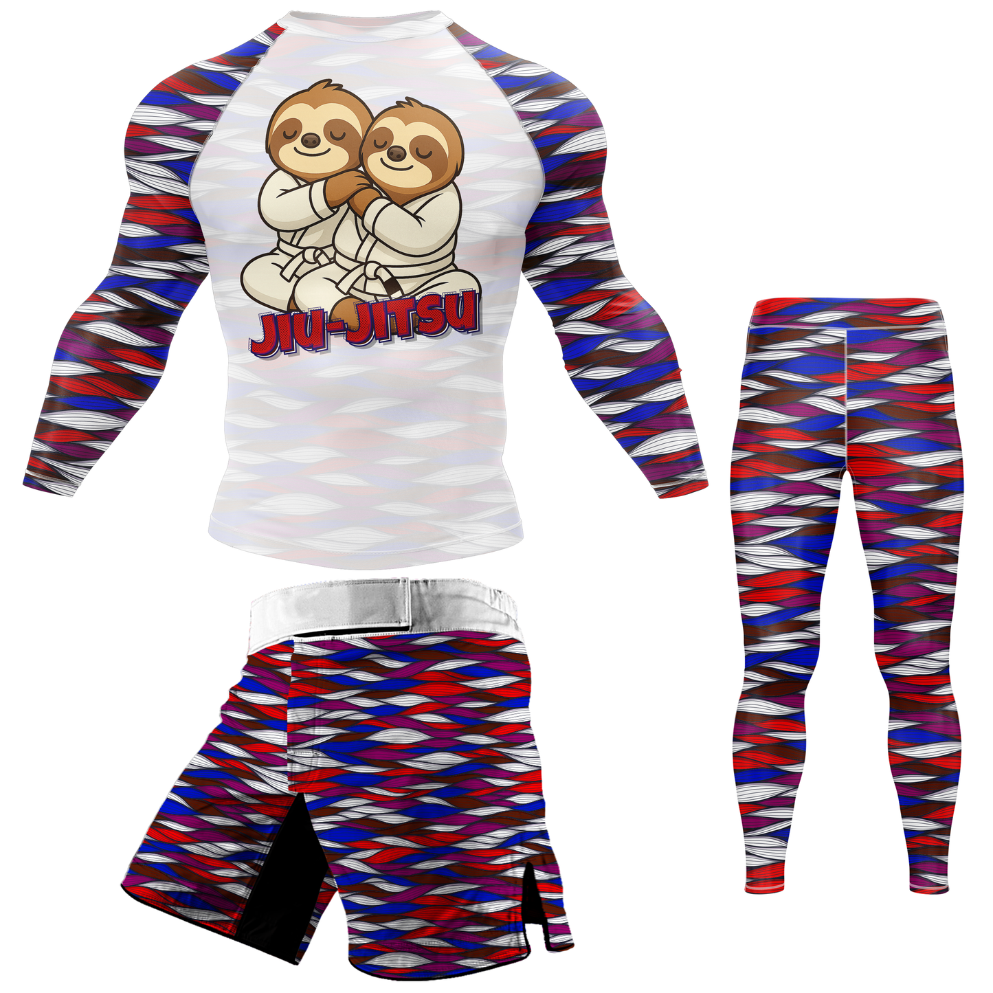 Sloth Jiu Jitsu BJJ Shorts
