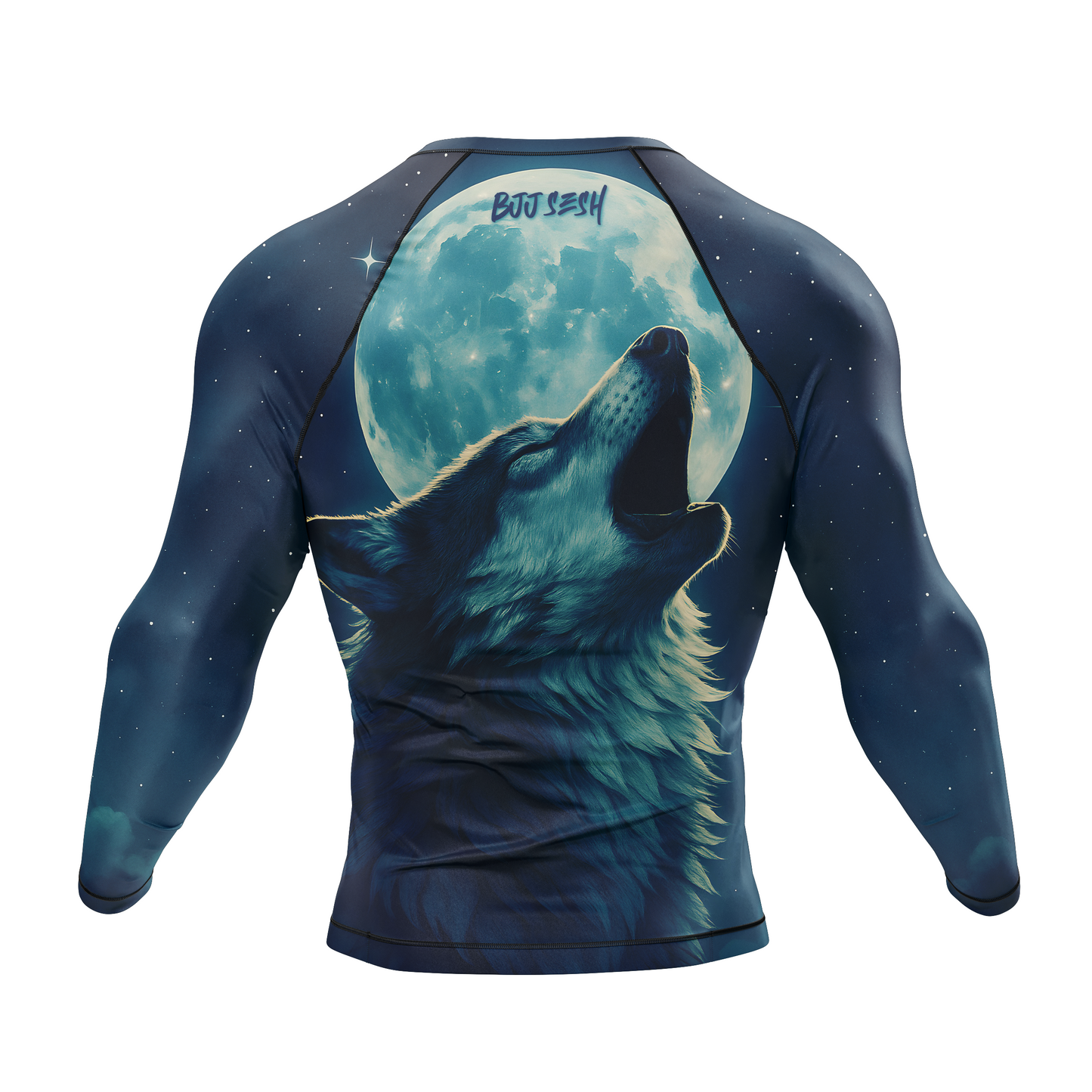 Lone Wolf BJJ Rash Guard