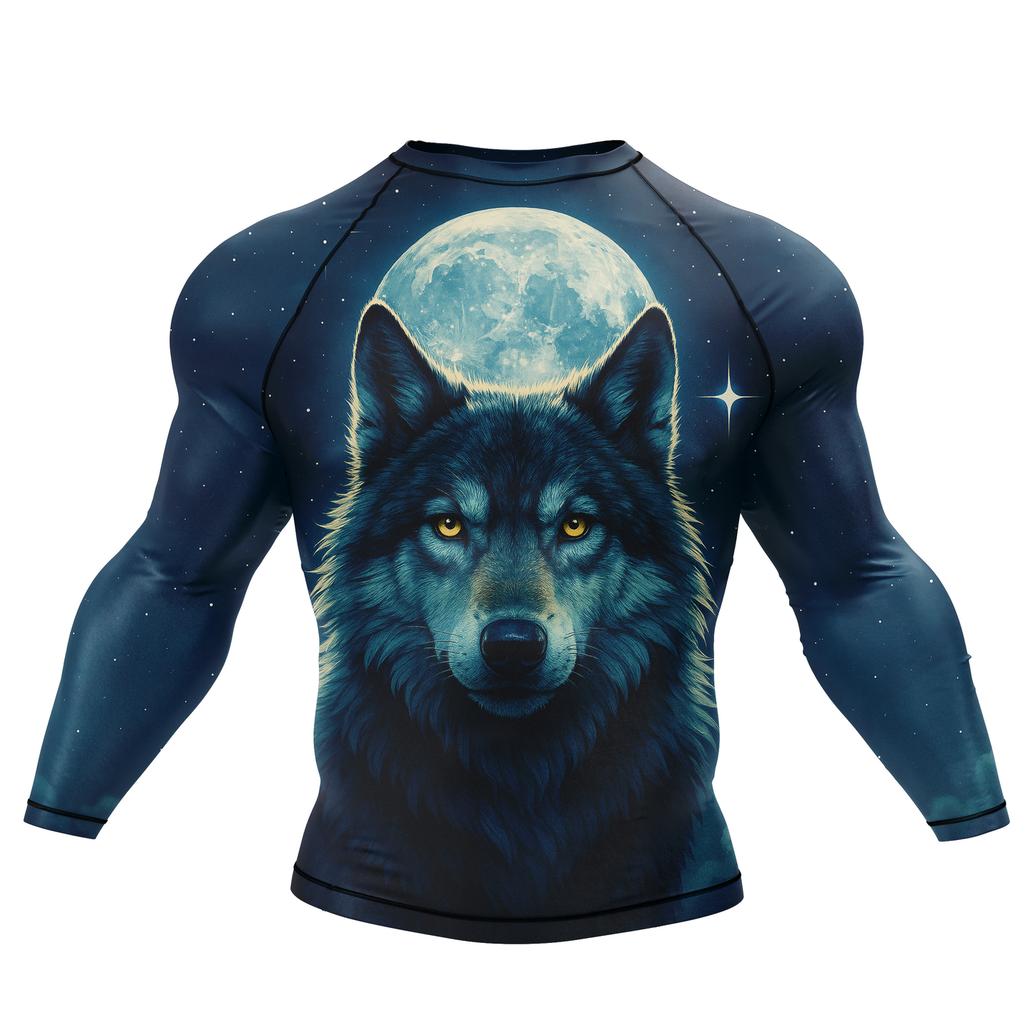 Lone Wolf BJJ Rash Guard
