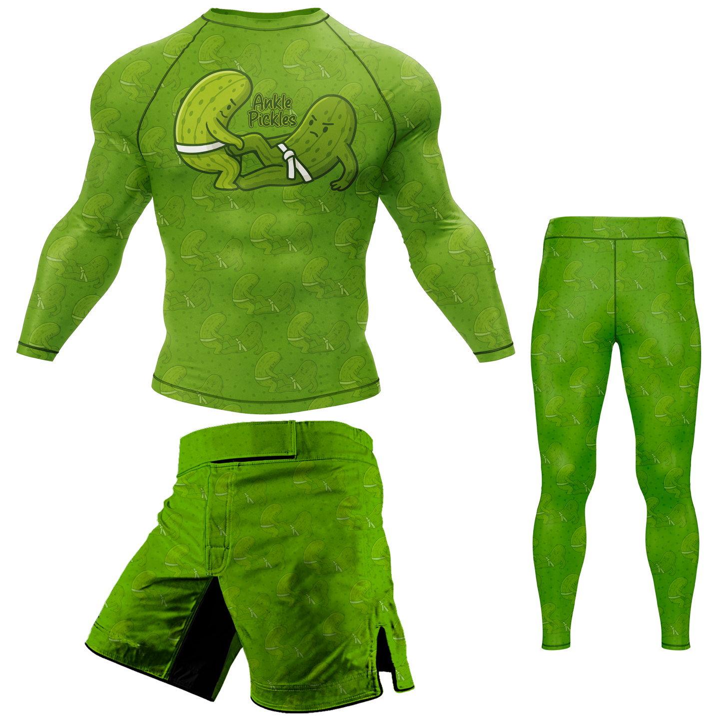 Ankle Pickles BJJ Rash Guard