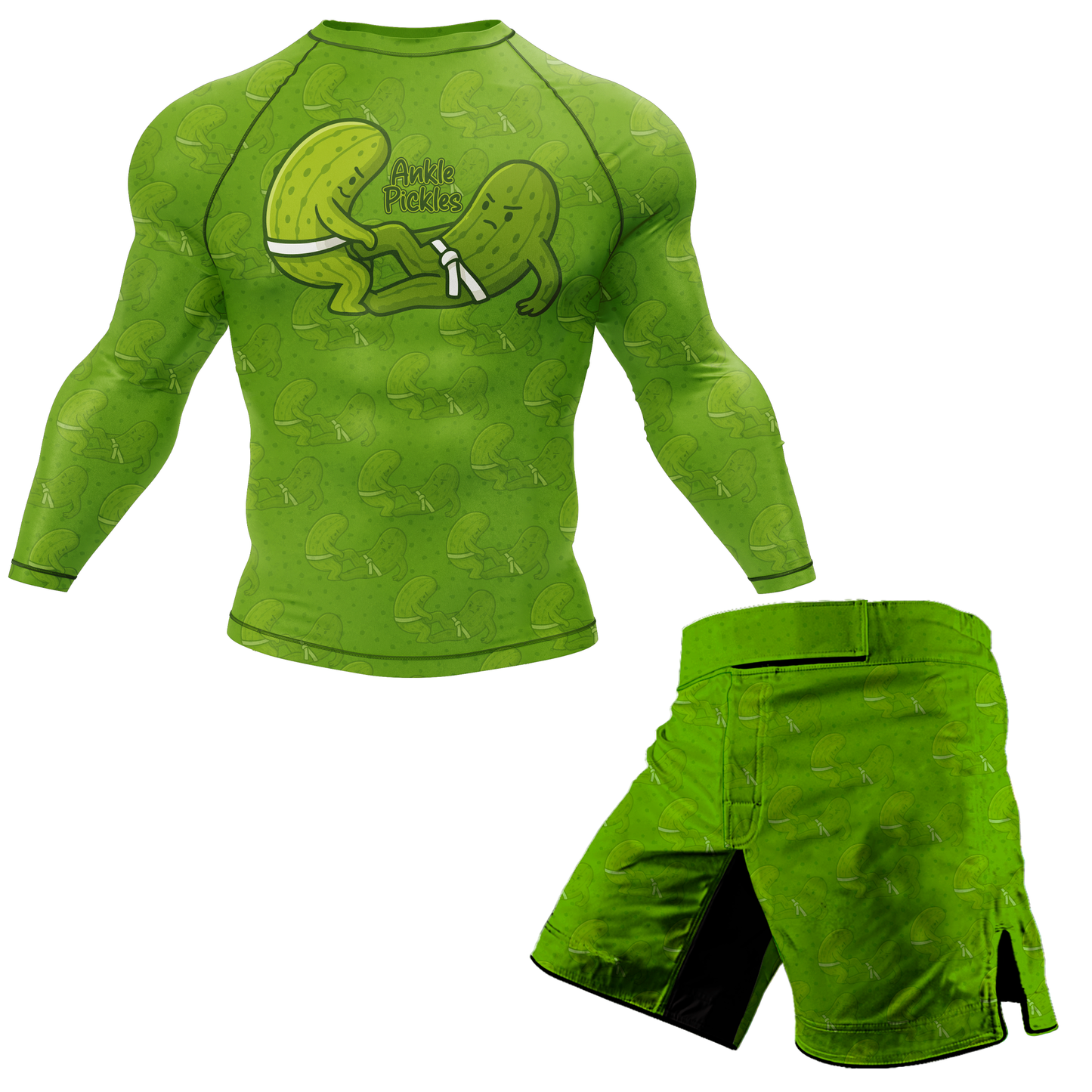 Ankle Pickles BJJ Rash Guard