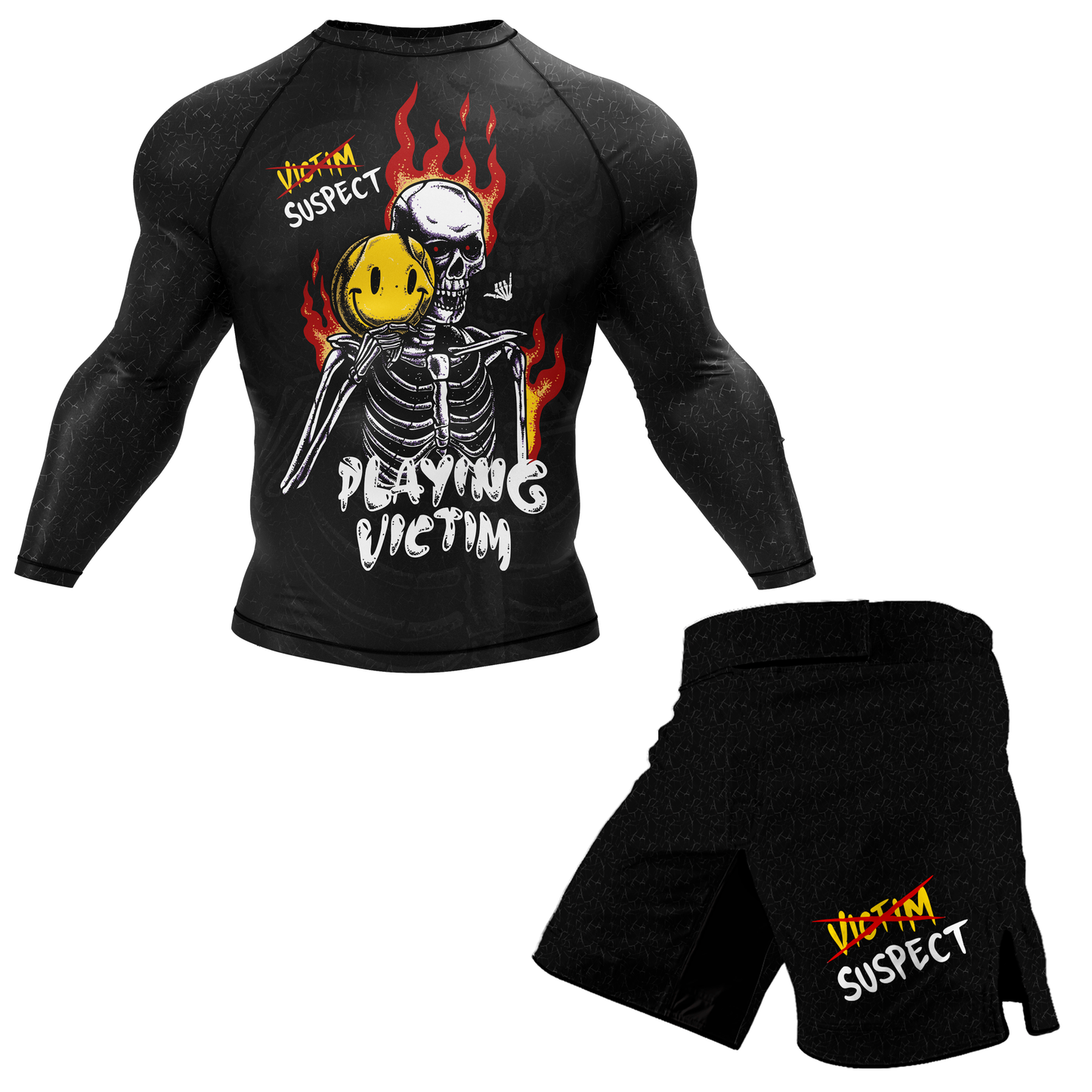 Playing Victim BJJ Rash Guard