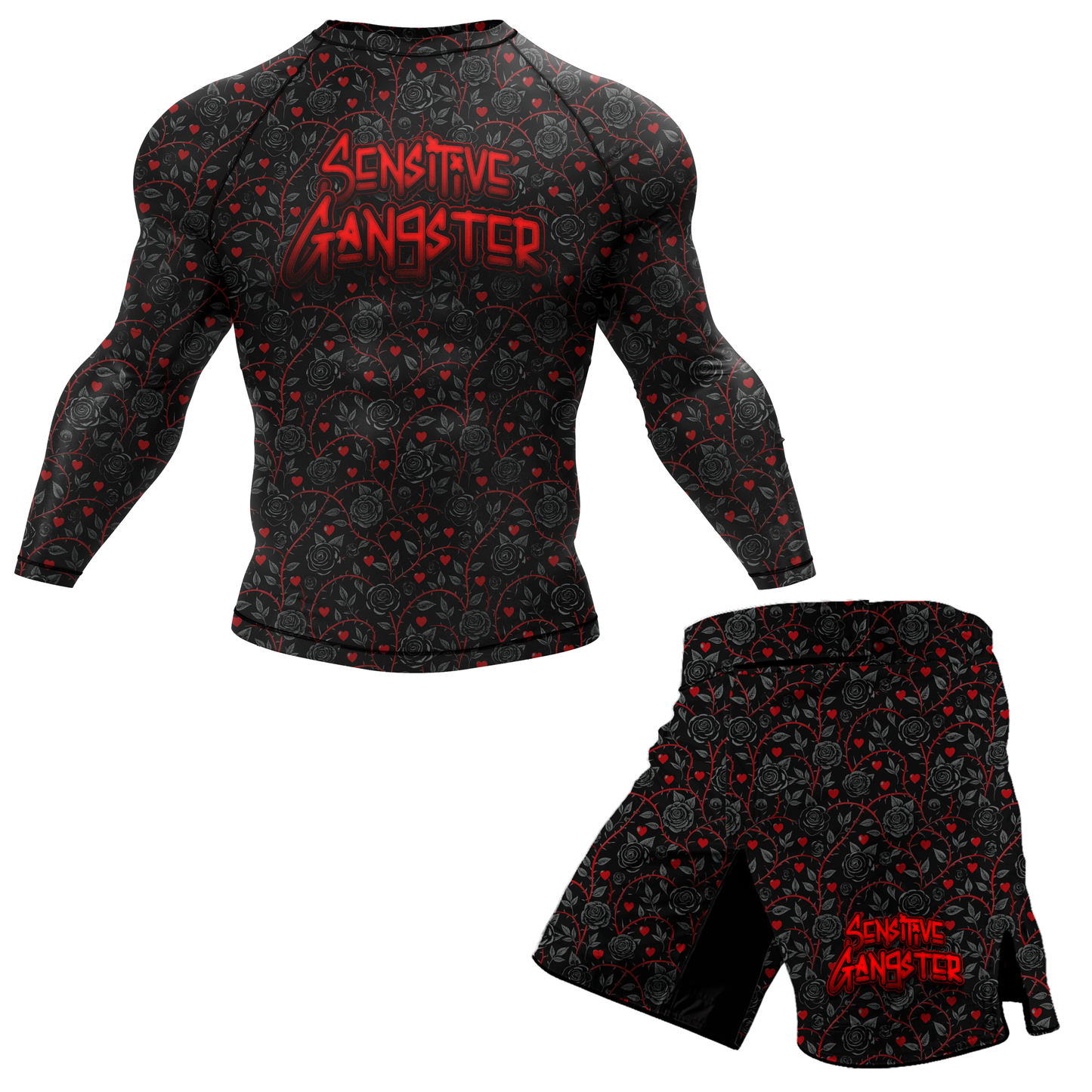 Sensitive Gangster BJJ Shorts