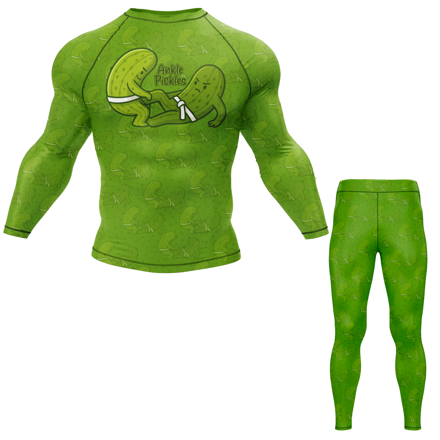 Ankle Pickles BJJ Rash Guard