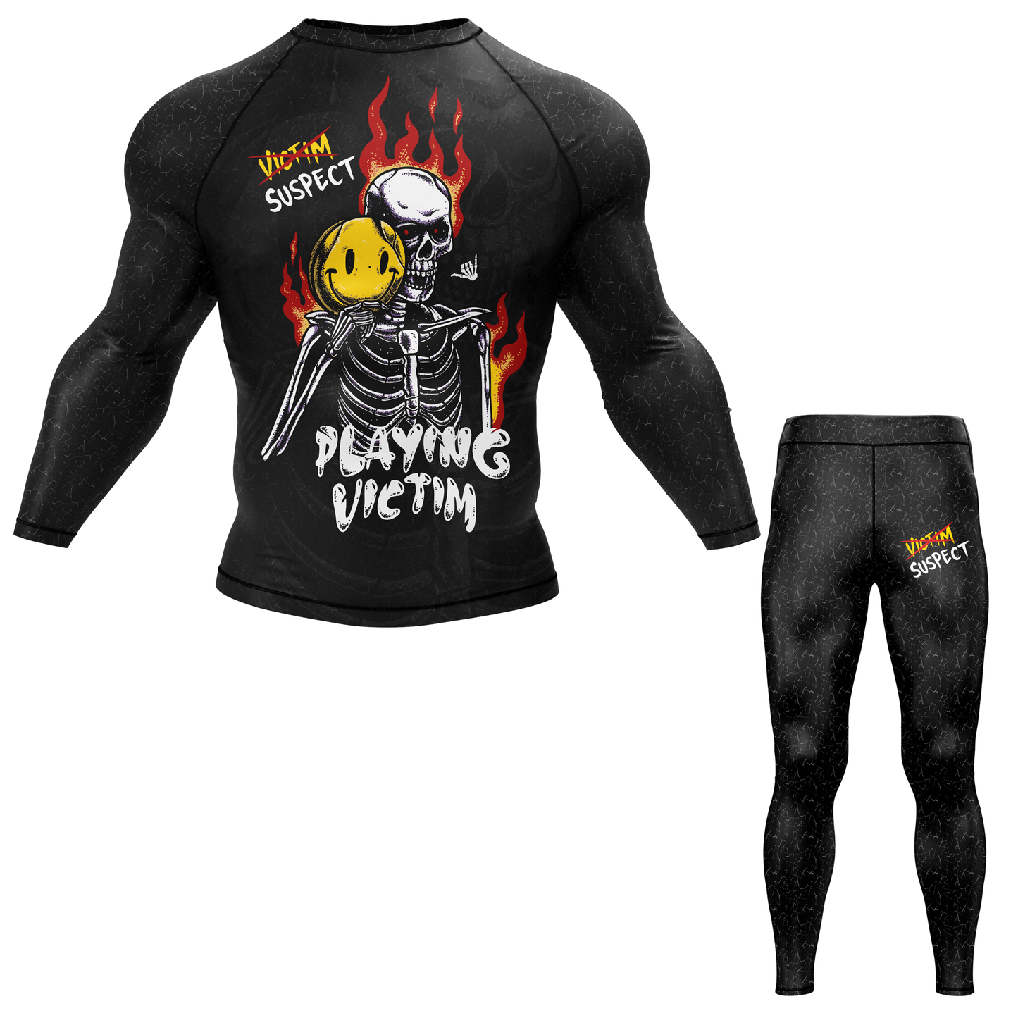 Playing Victim BJJ Rash Guard