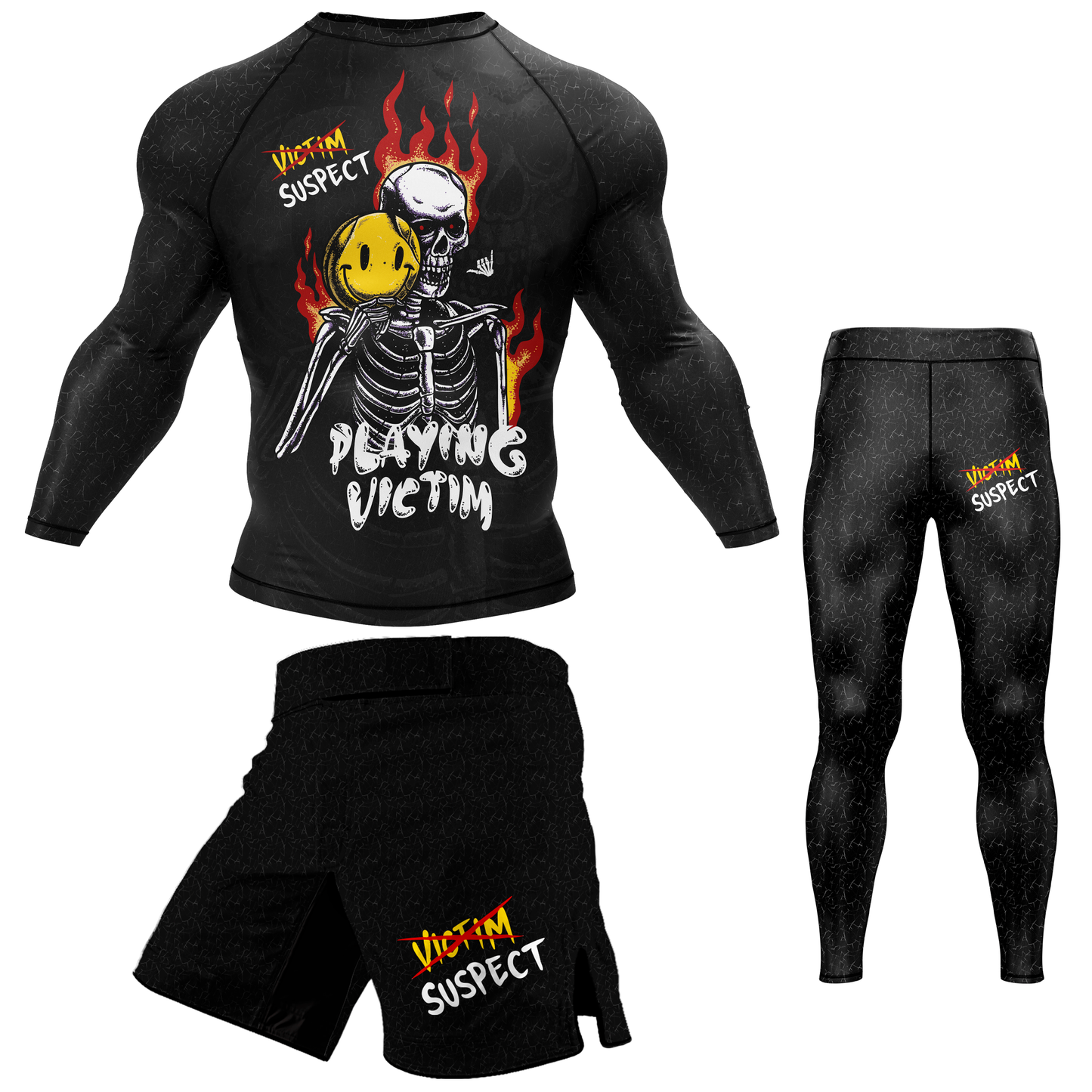 Playing Victim BJJ Rash Guard
