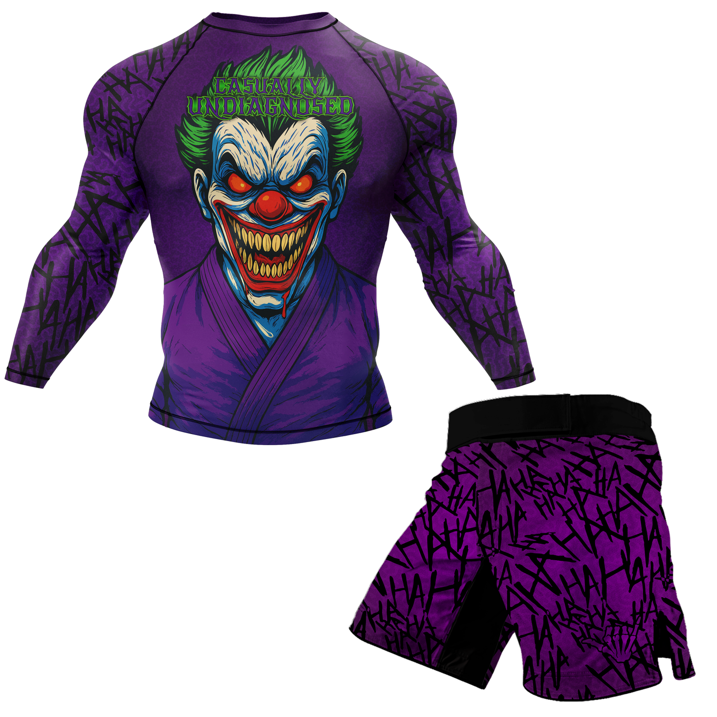Casually Undiagnosed BJJ Rash Guard