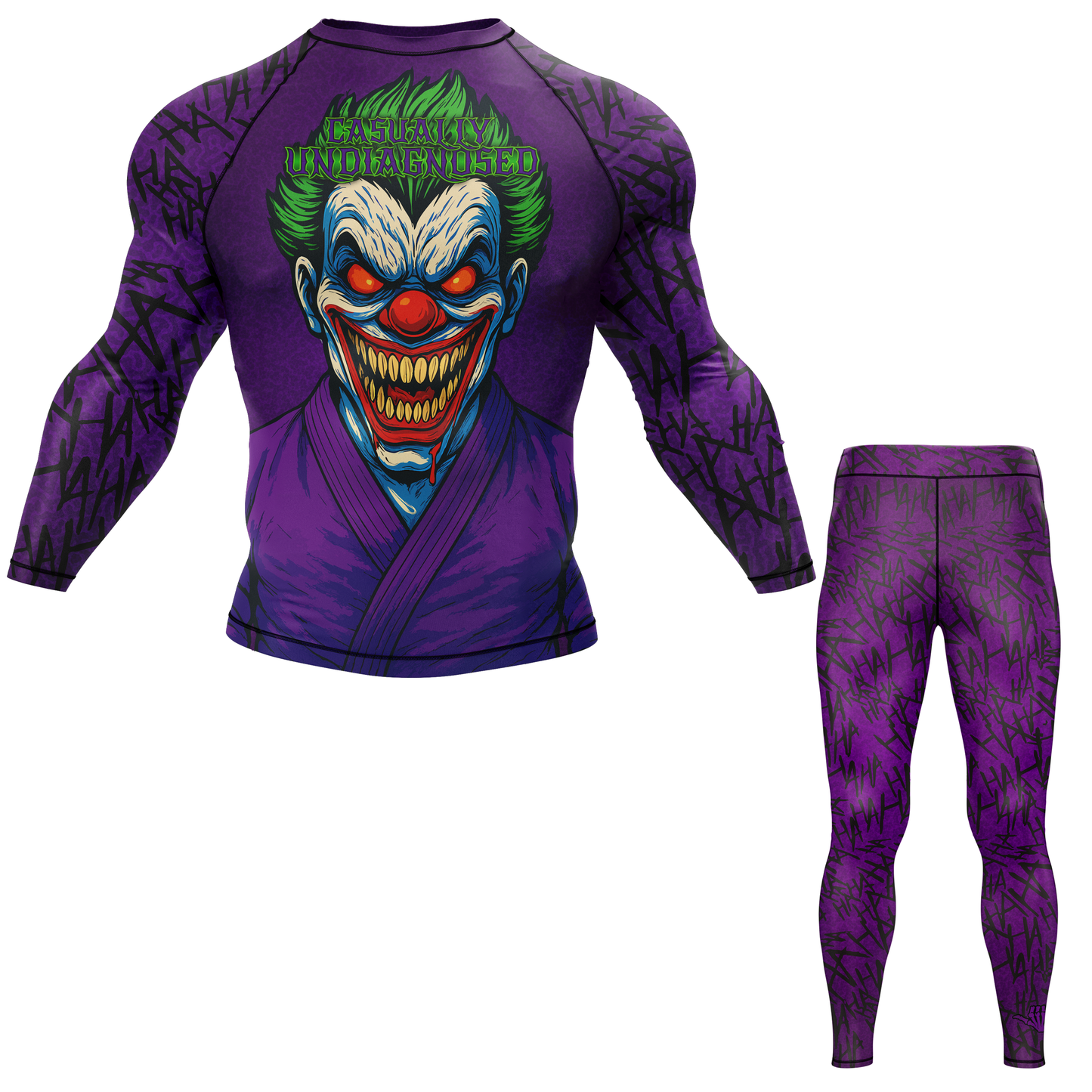 Casually Undiagnosed BJJ Rash Guard