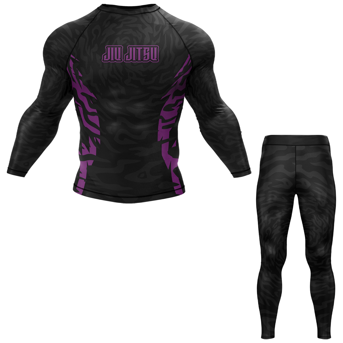 Jiu Jitsu Ranked BJJ Rash Guard