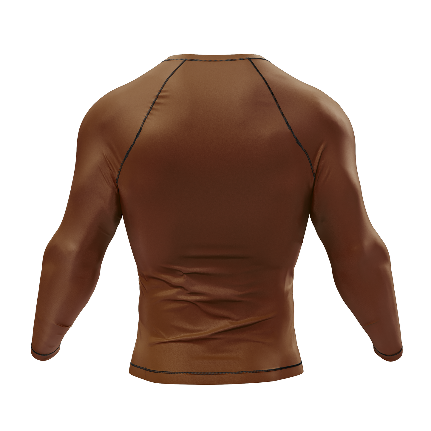 Mocha BJJ Rash Guard