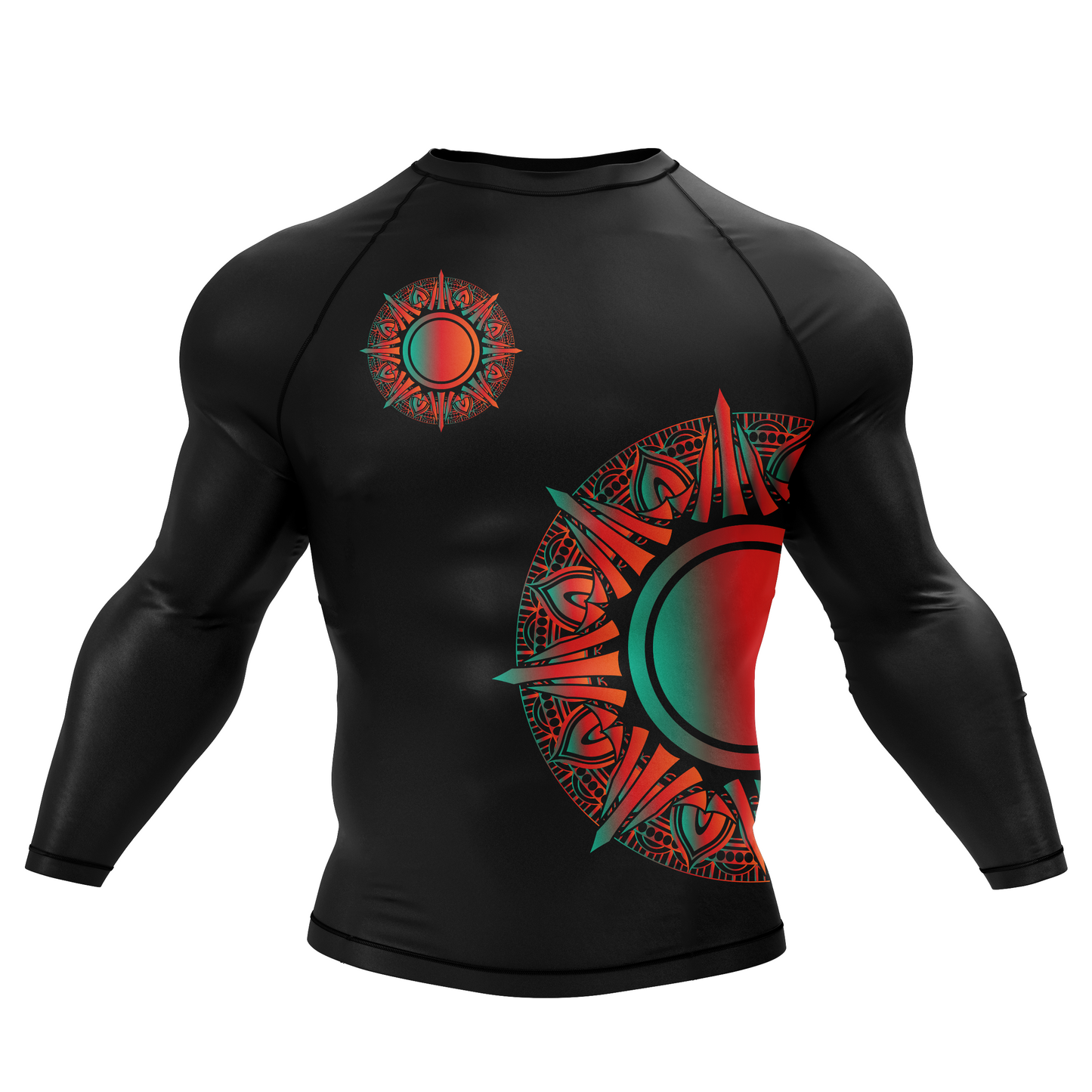 Sun Mandala BJJ Rash Guard