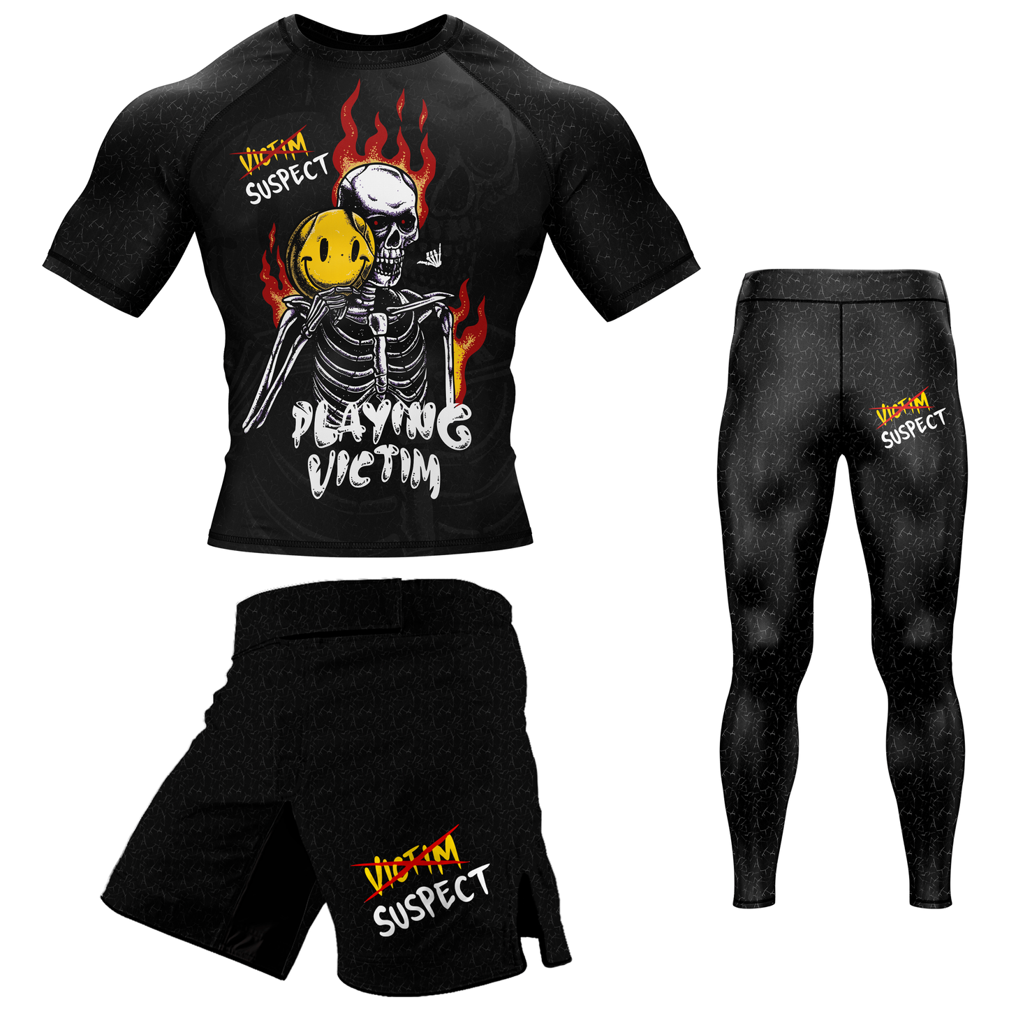 Playing Victim BJJ Rash Guard - Shortsleeve