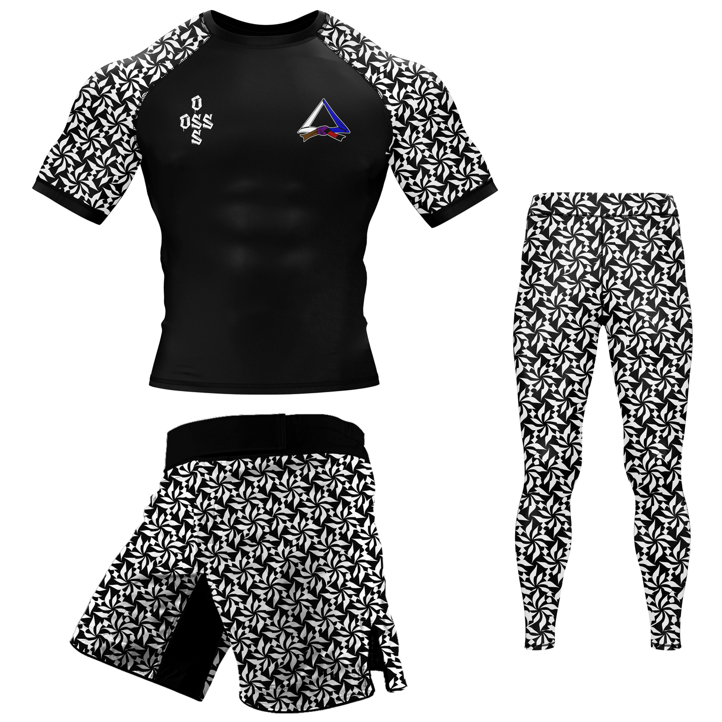 OSS Jiu Jitsu BJJ Rash Guard - Short Sleeve