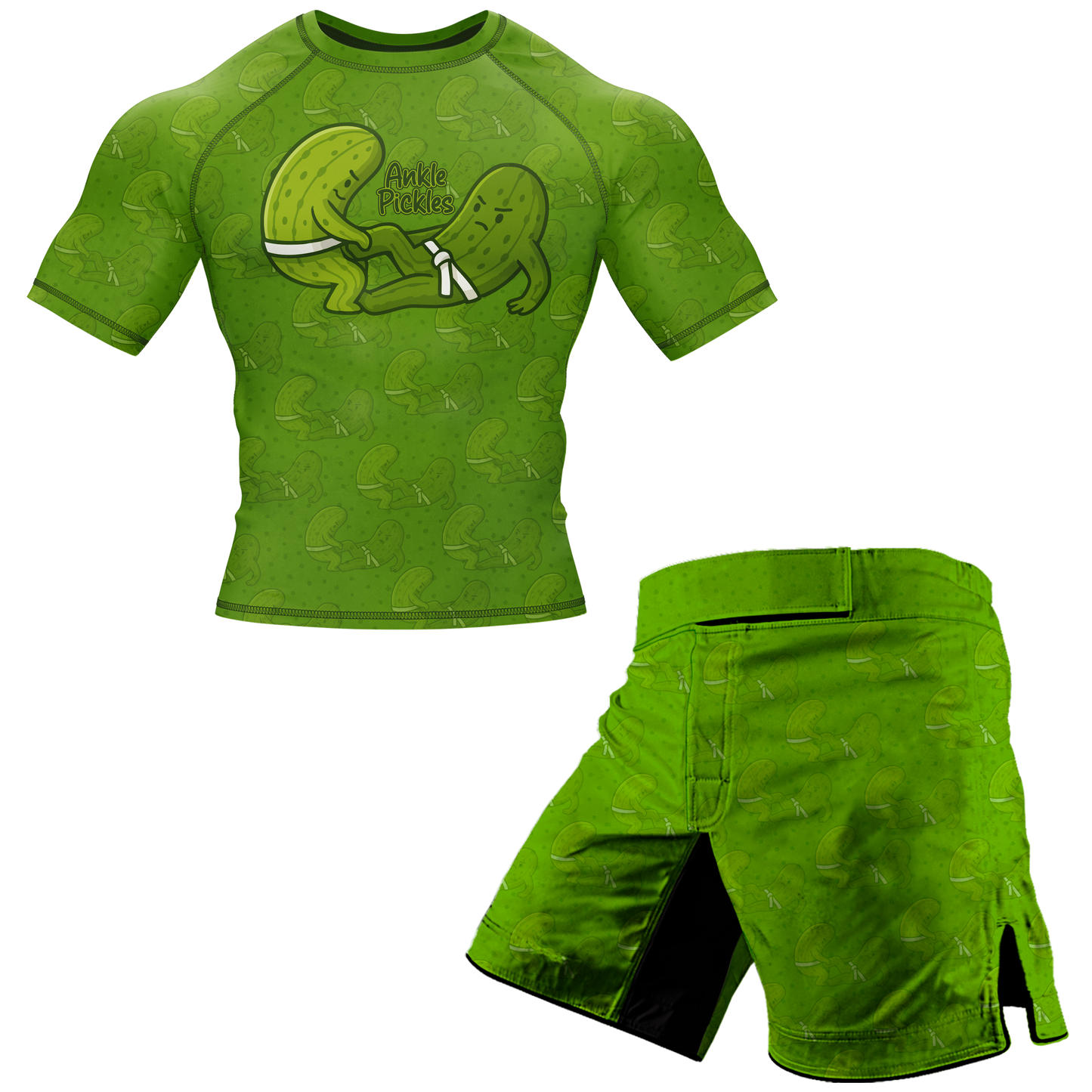 Ankle Pickles BJJ Rash Guard - Short Sleeve