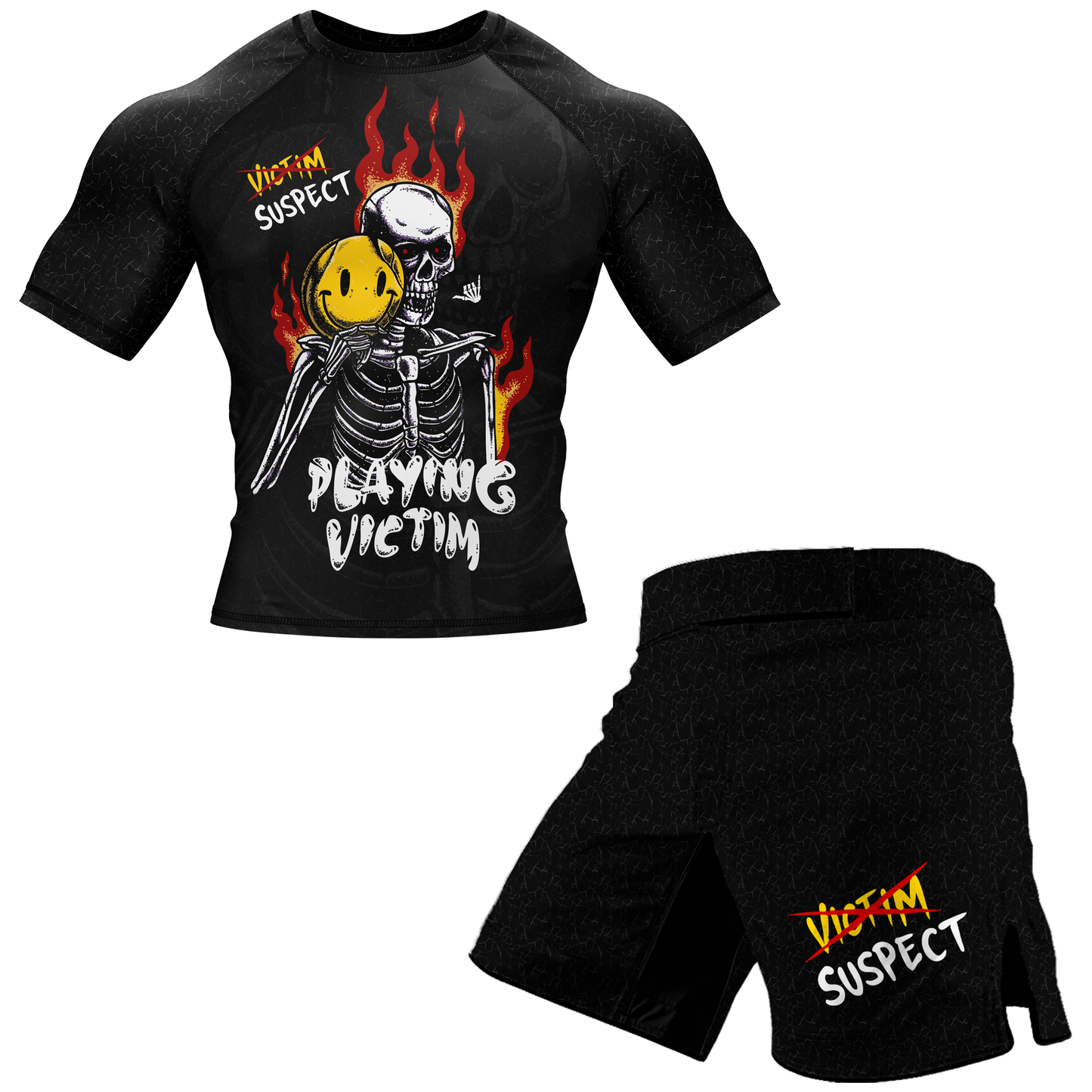 Playing Victim BJJ Rash Guard - Shortsleeve
