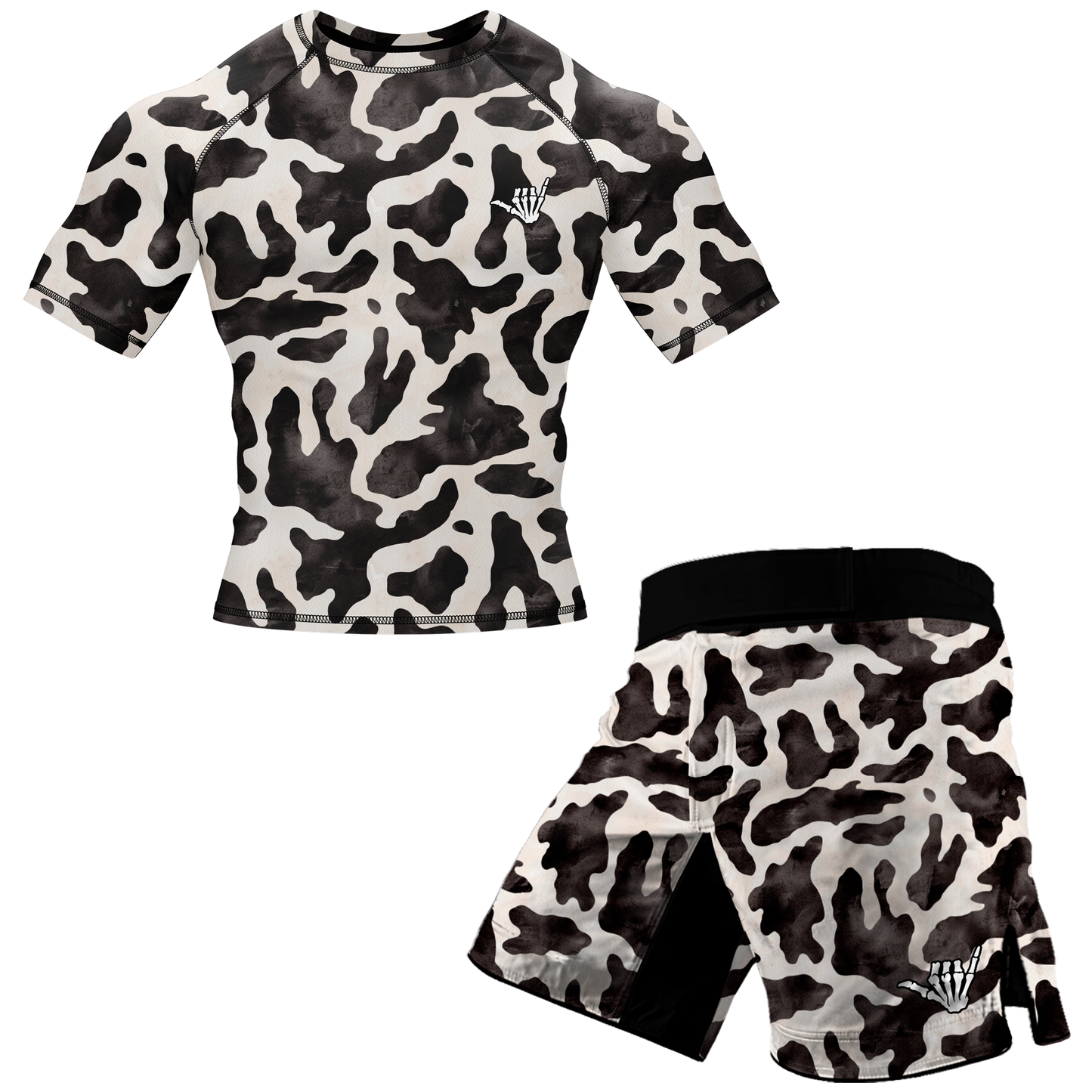 Cow Catcher BJJ Rash Guard - Short Sleeve