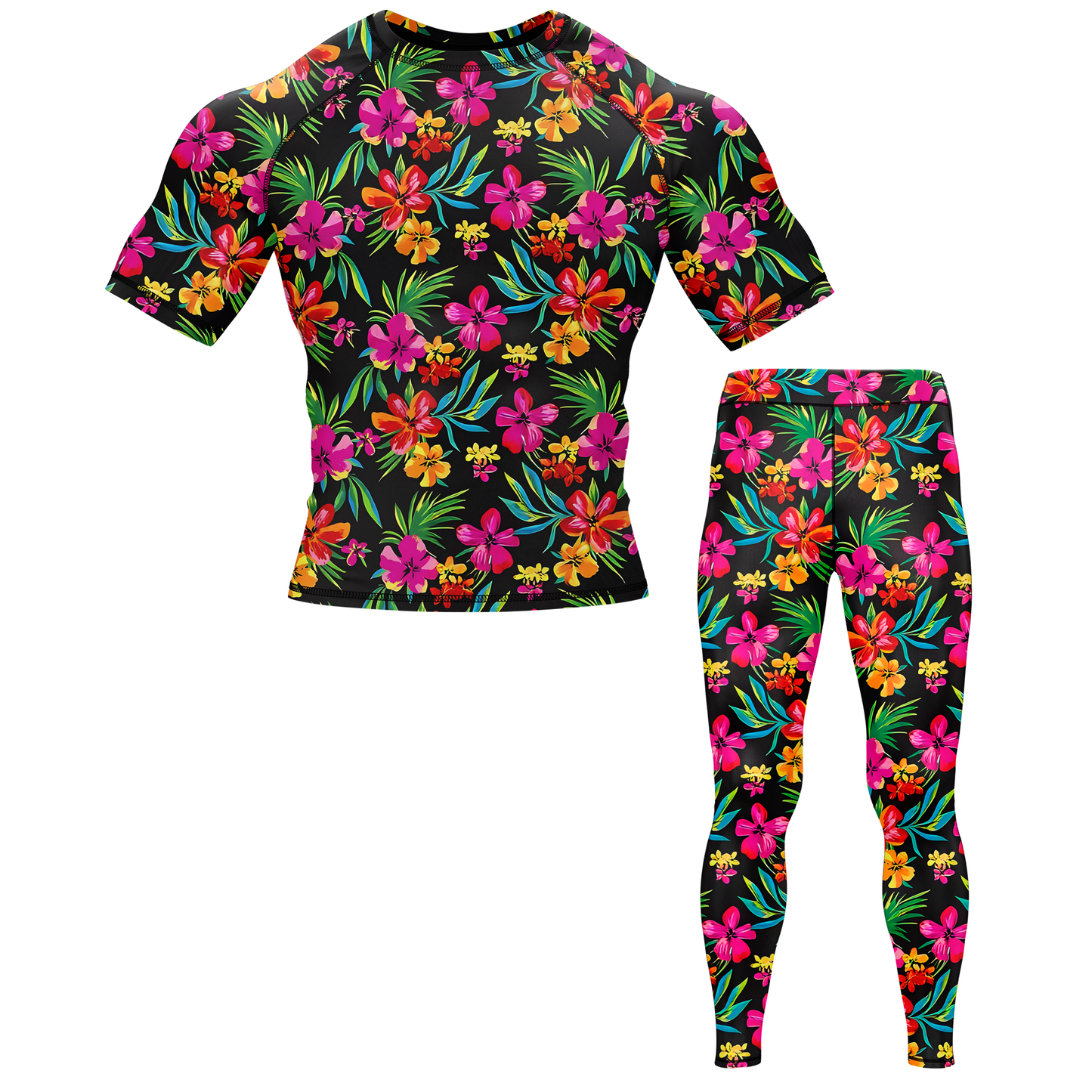 Tropical Jiu Jitsu BJJ Rash Guard - Shortsleeve