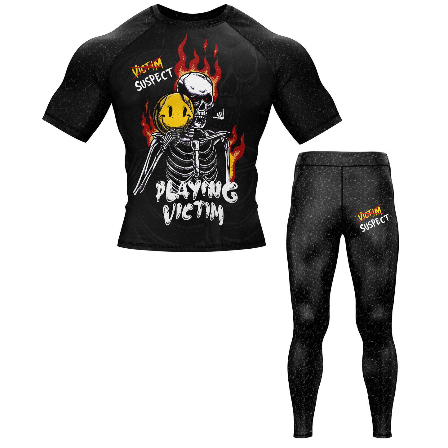 Playing Victim BJJ Rash Guard - Shortsleeve