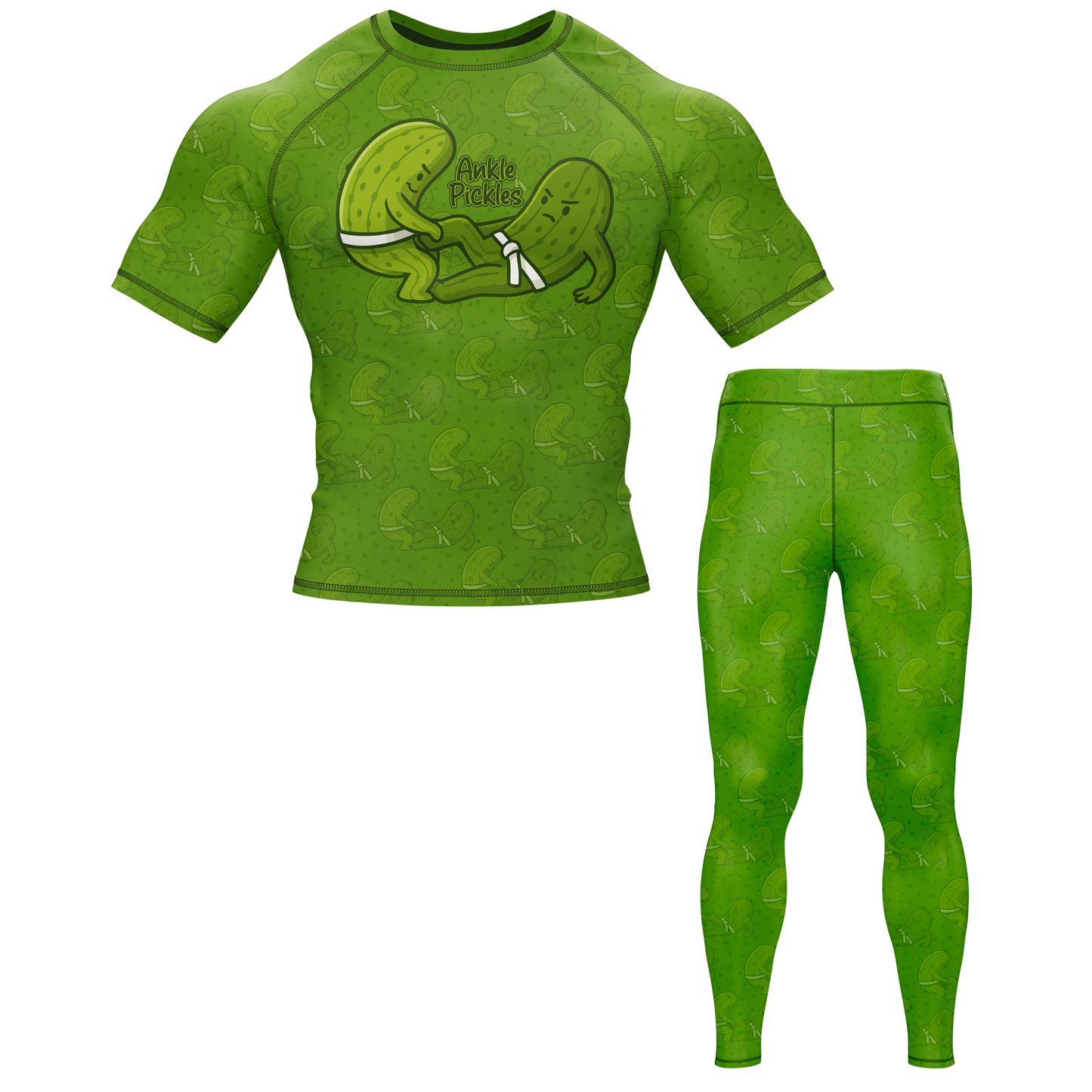 Ankle Pickles BJJ Rash Guard - Short Sleeve