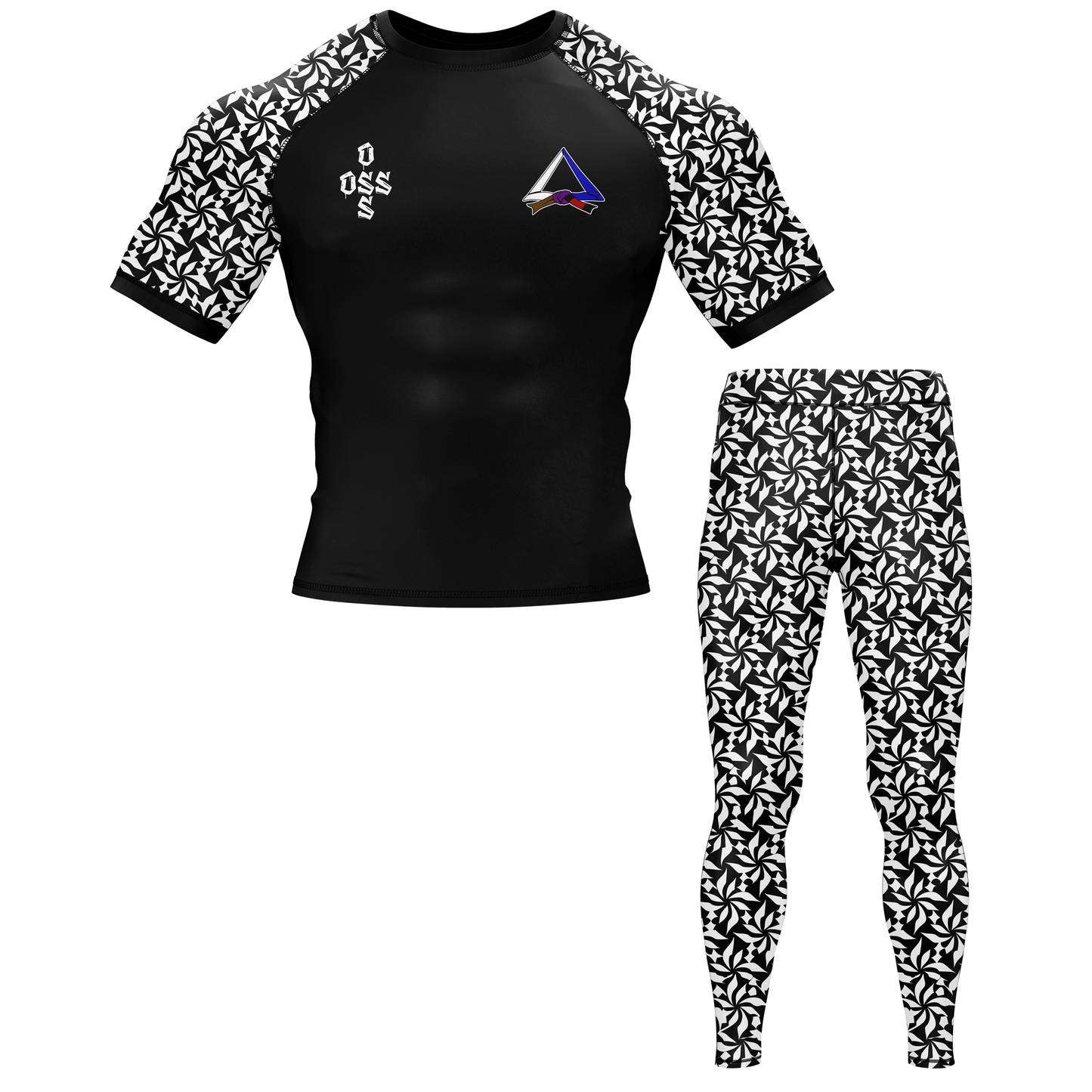 OSS Jiu Jitsu BJJ Rash Guard - Short Sleeve