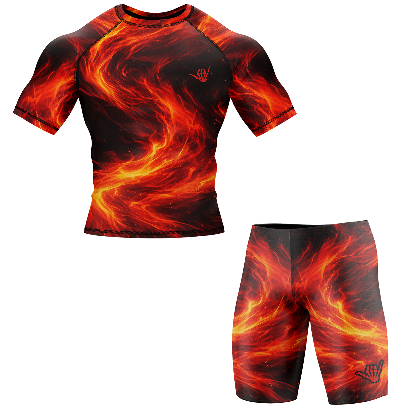 Force BJJ Rash Guard - Short Sleeve