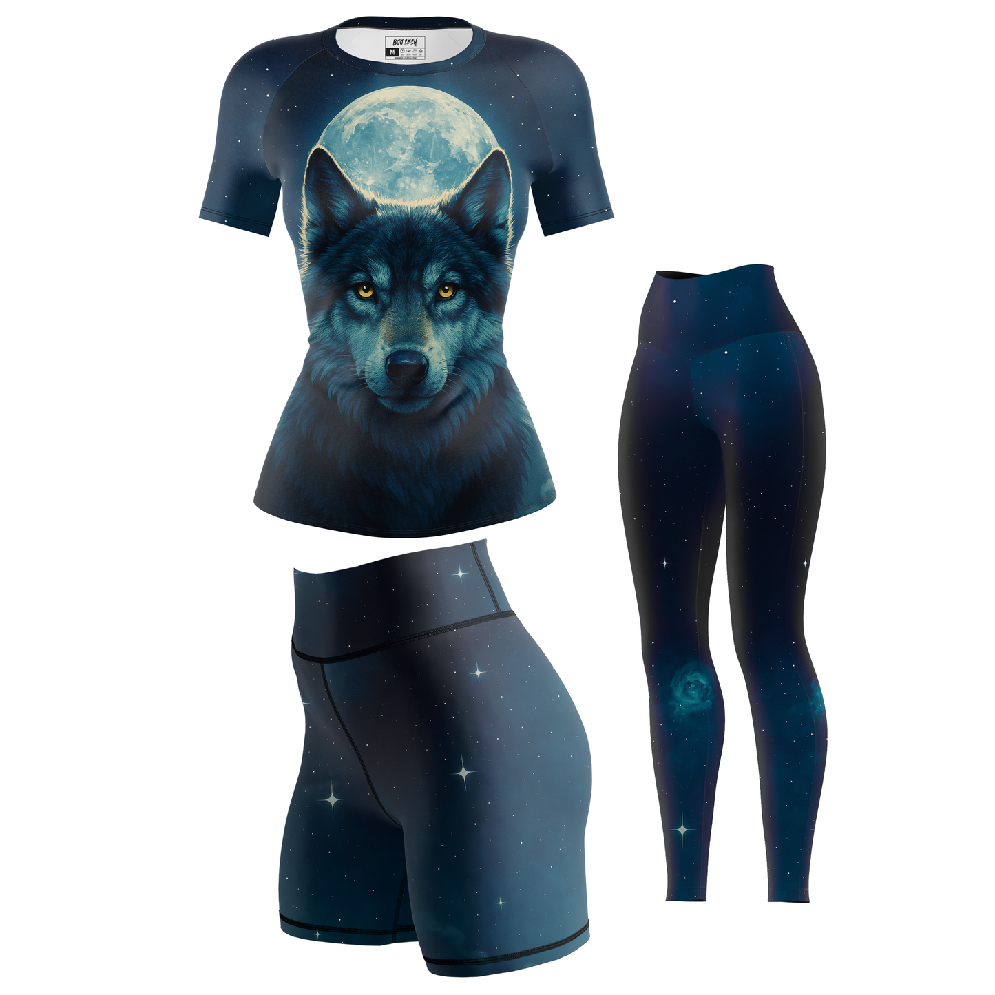 Lone Wolf Women's BJJ Rash Guard - Short Sleeve