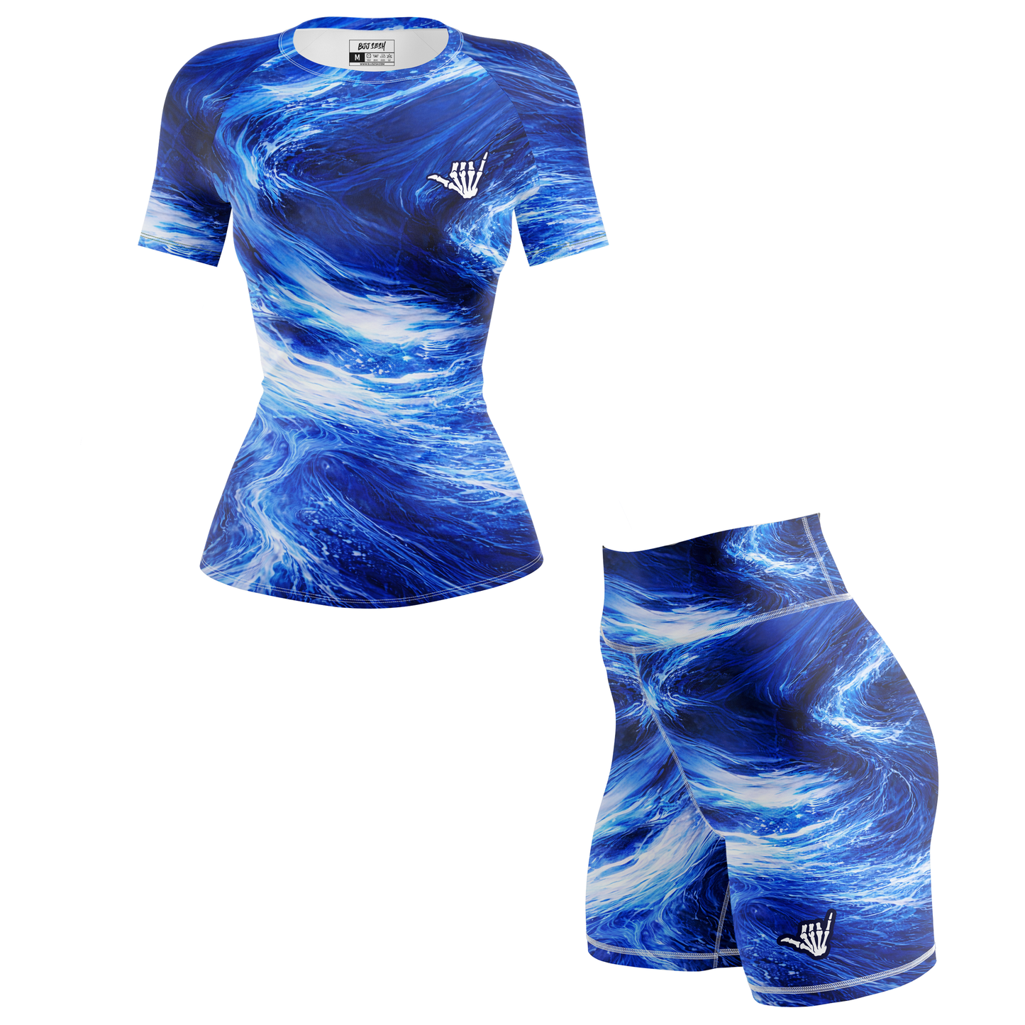 Flow Women's BJJ Rash Guard - Short Sleeve
