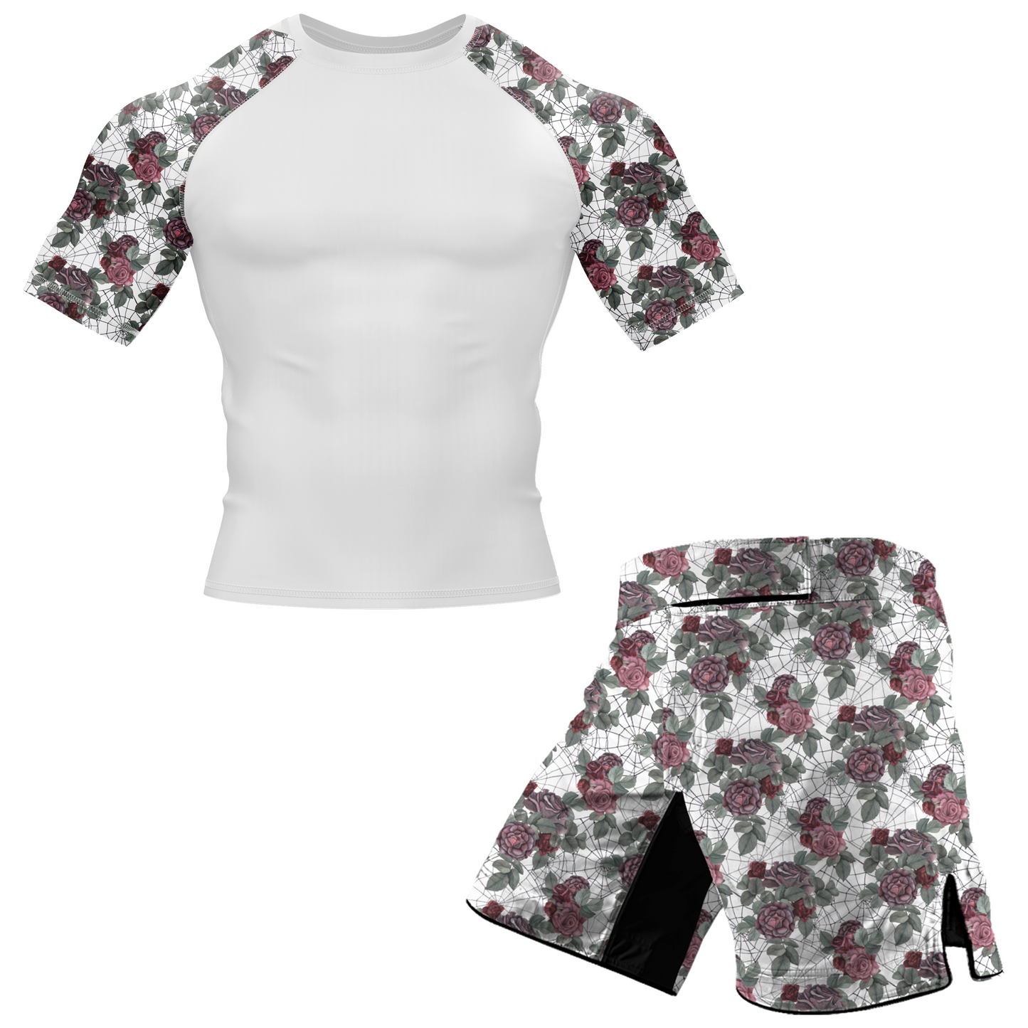 Spider Rose BJJ/MMA Shorts