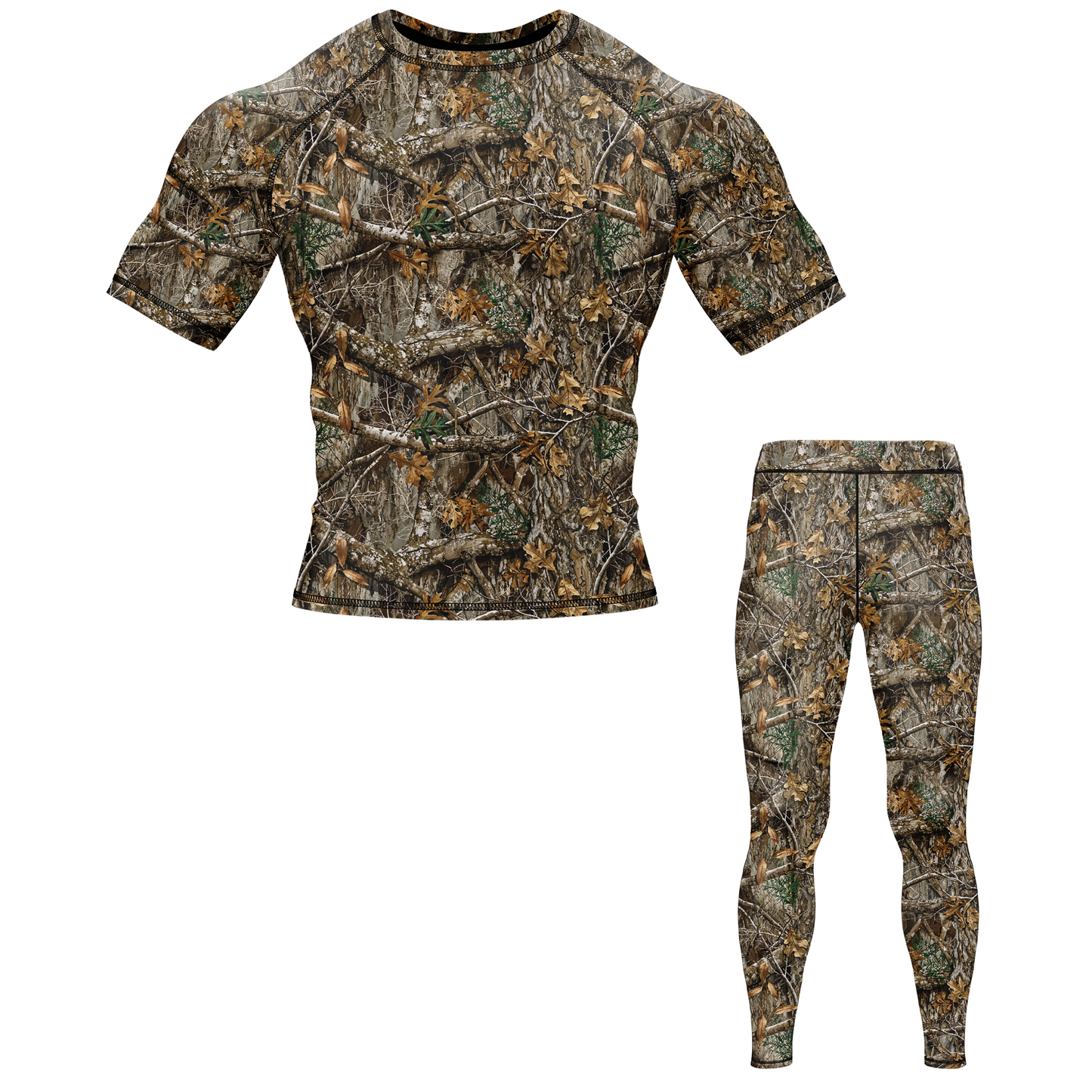 Camo Tree BJJ Rash Guard - Shortsleeve