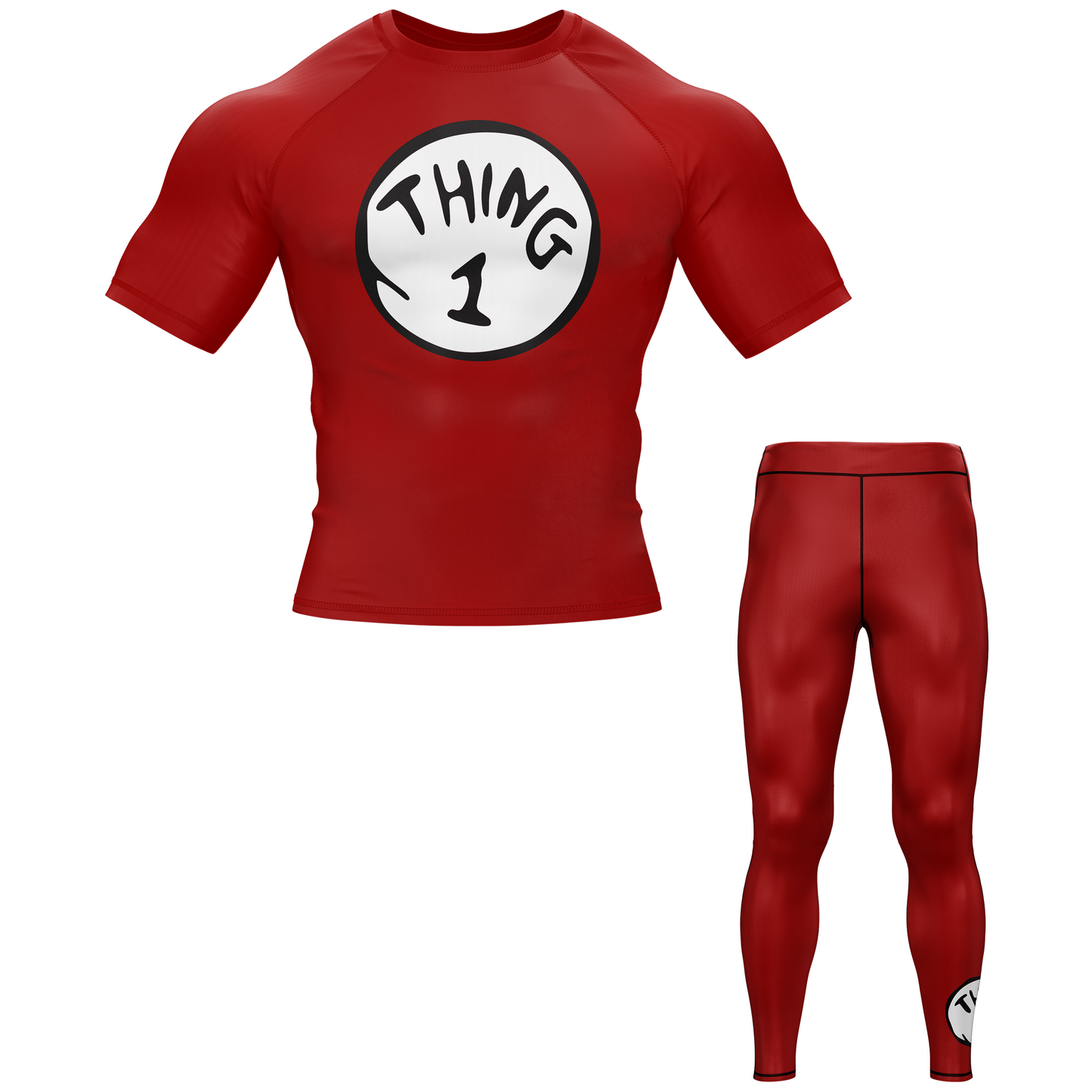 Ding 1 und Ding 2 BJJ Rash Guard