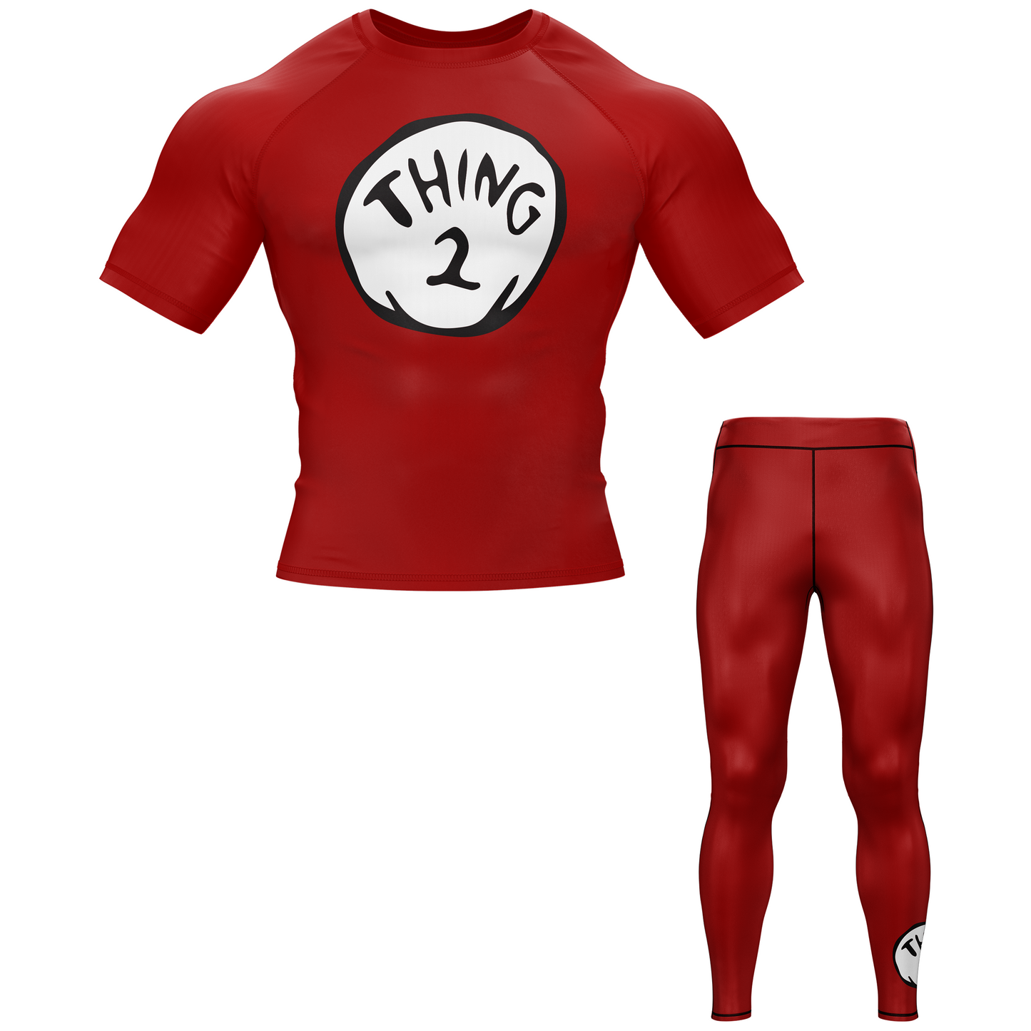 Ding 1 und Ding 2 BJJ Rash Guard
